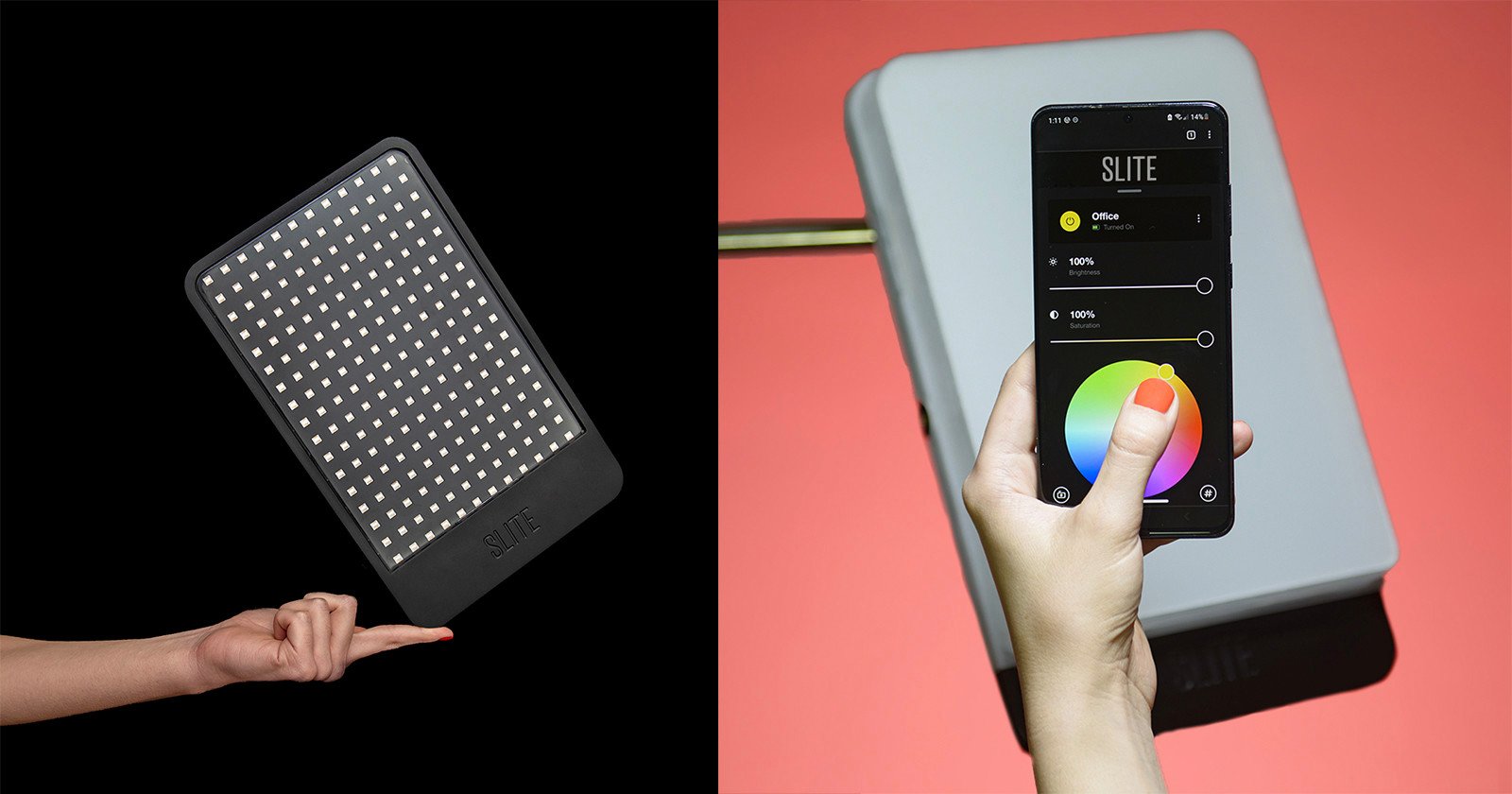 The Slite LED Panel is Ultra Thin, Yet Super-Bright and Color Accurate