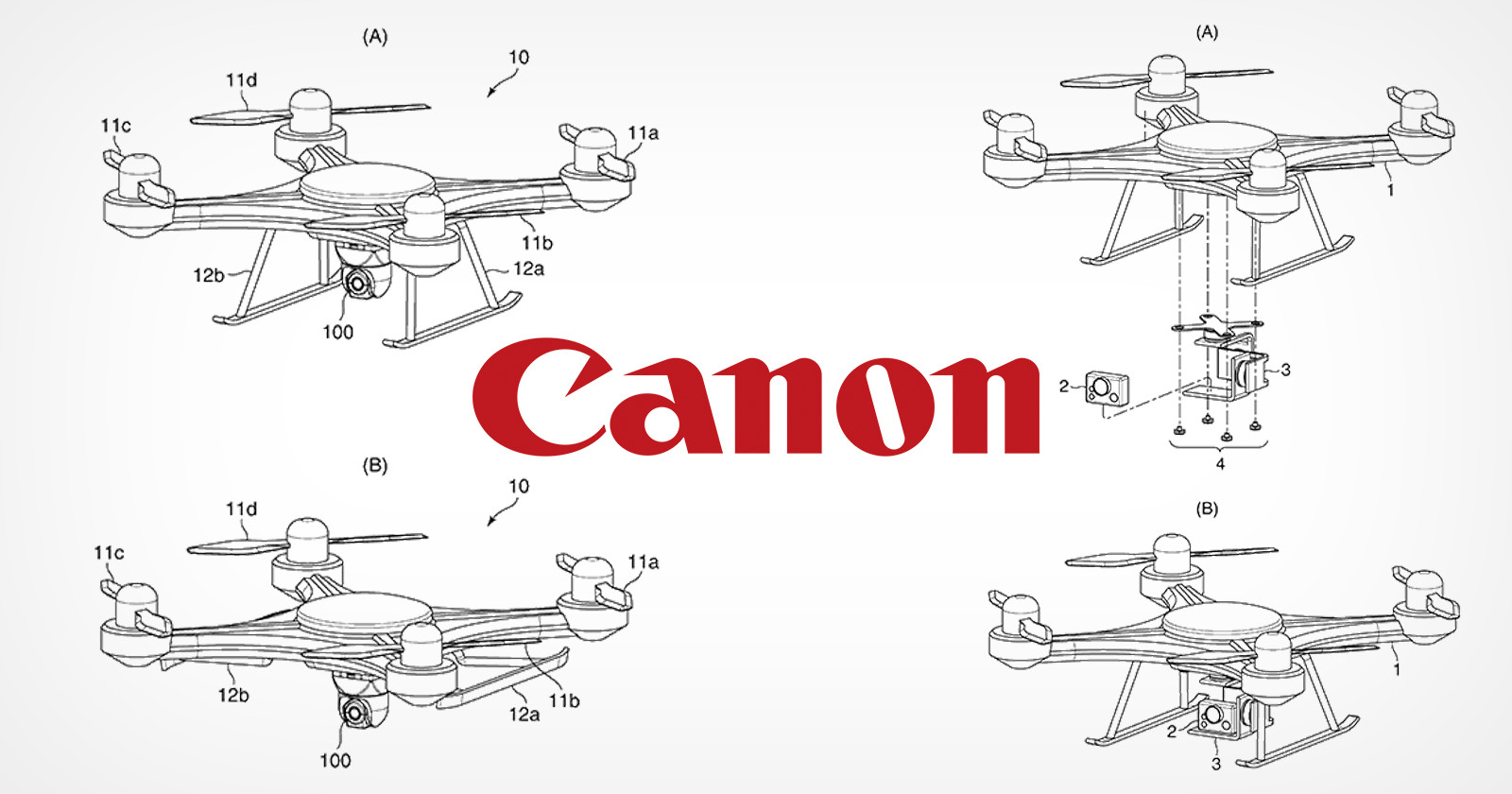 Canon Has Designed a Gimbal System for Consumer-Level Drones