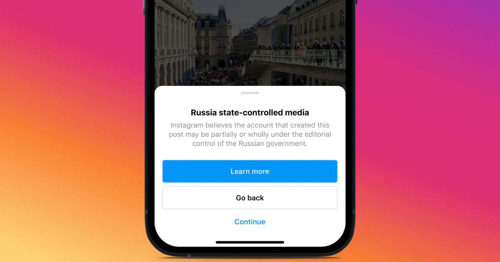 Instagram is Demoting Posts With Links to Russian State Media
