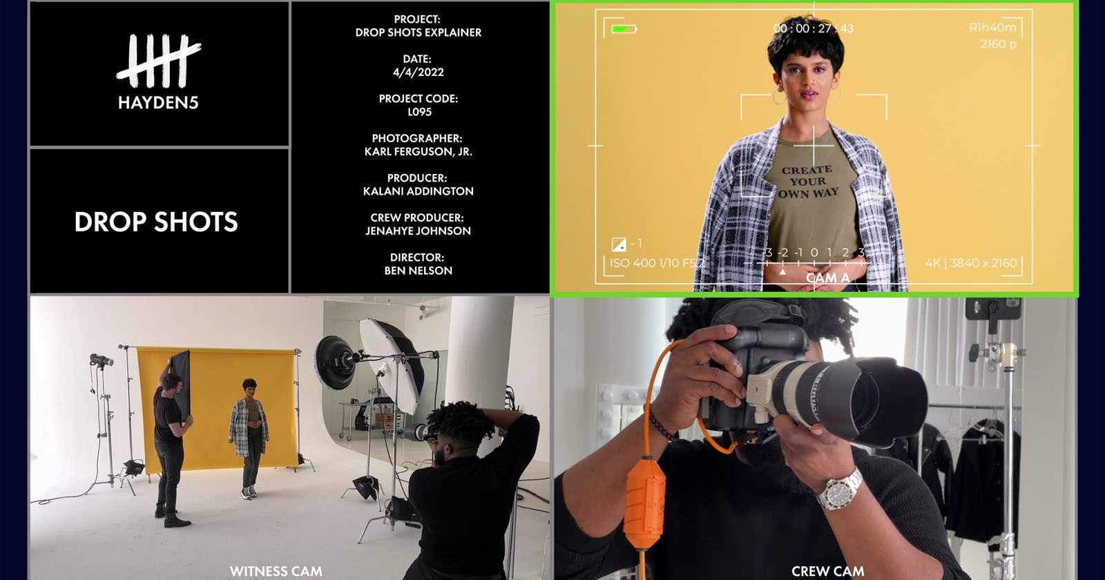 Drop Shots Lets Clients Watch Through a Photographers Viewfinder