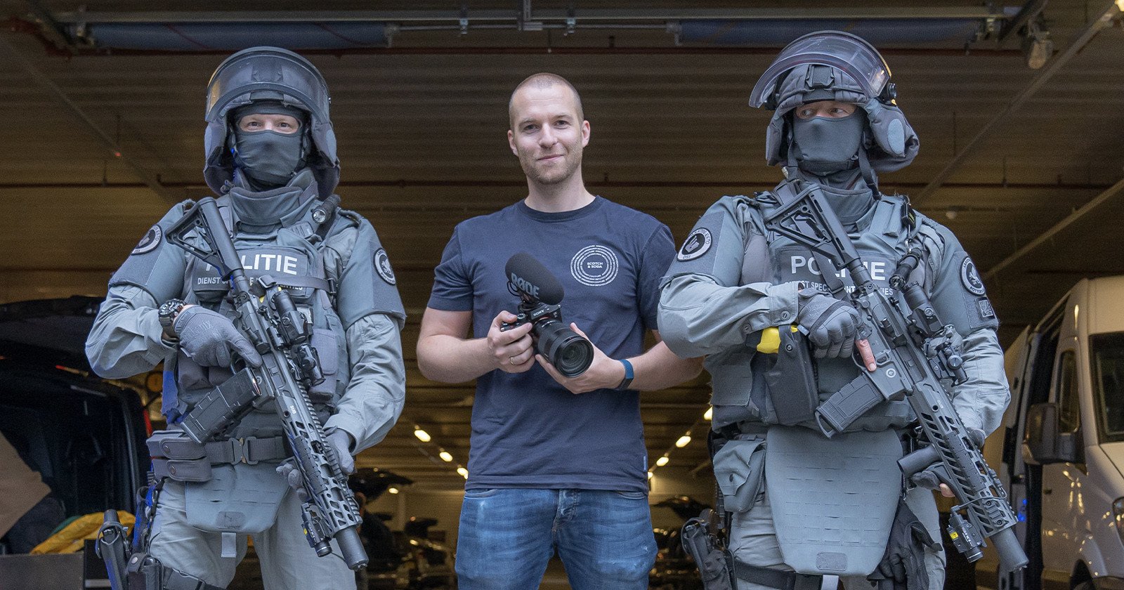  dutch police officer combines law enforcement photography 