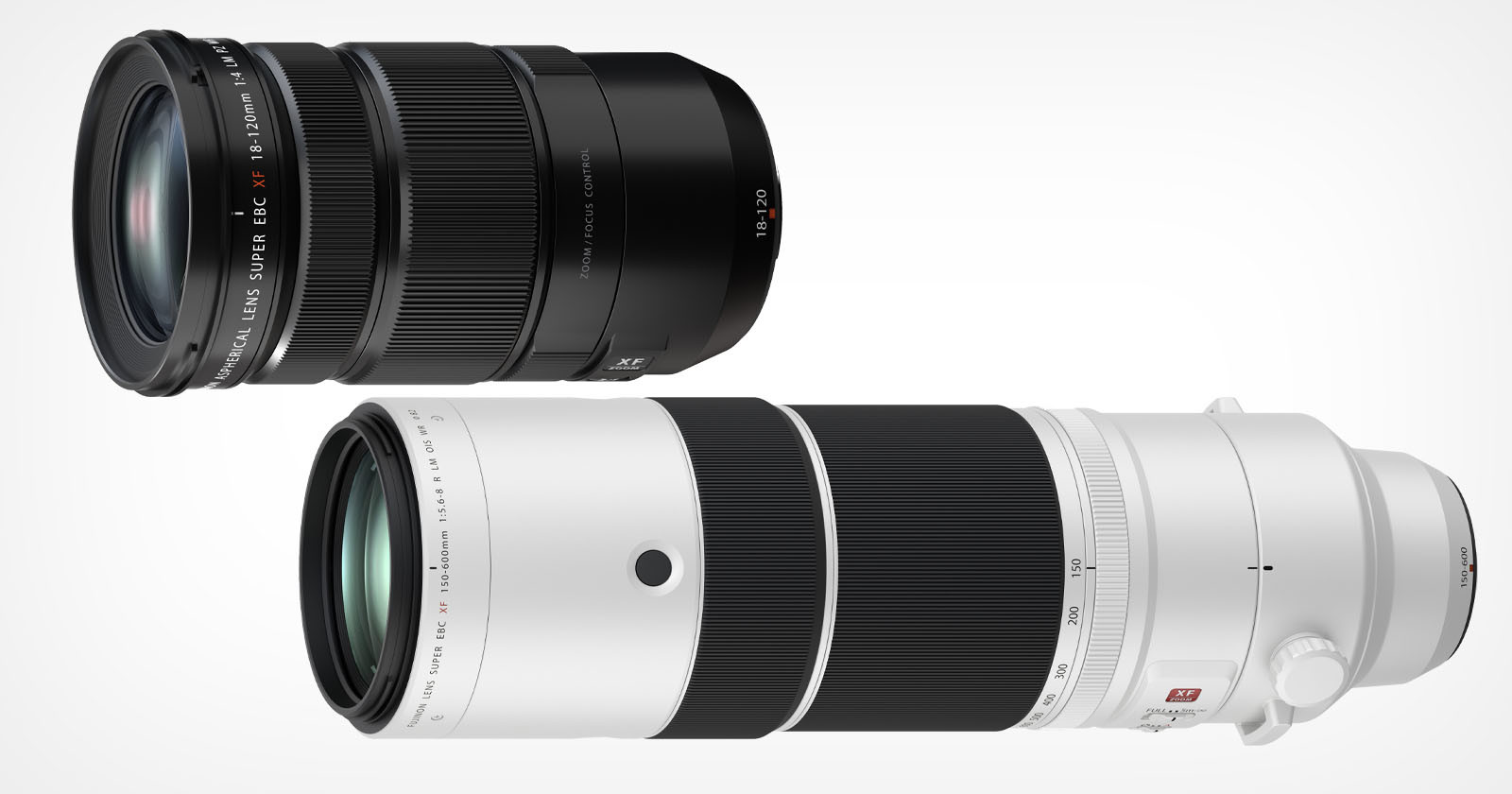 Fujifilm Unveils XF 18-120mm f/4 and 150-600mm f/5.6-8 Lenses