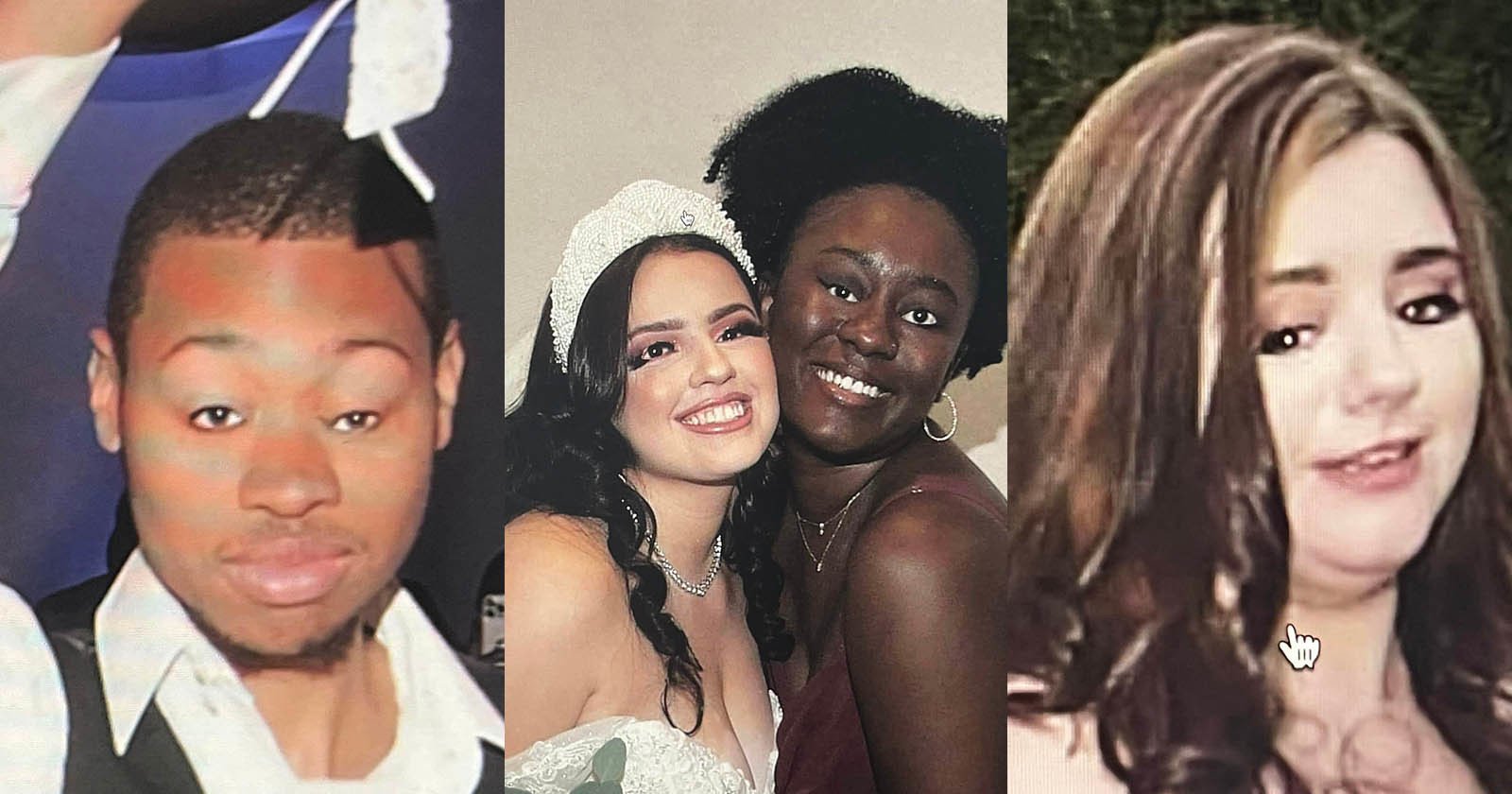 Bride Shocked to Find Crazy Eyes Photoshopped Into Wedding Photos