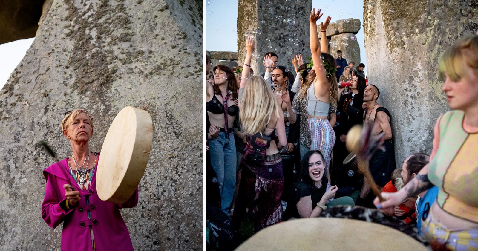  documenting unique stonehenge summer solstice pagan celebration 