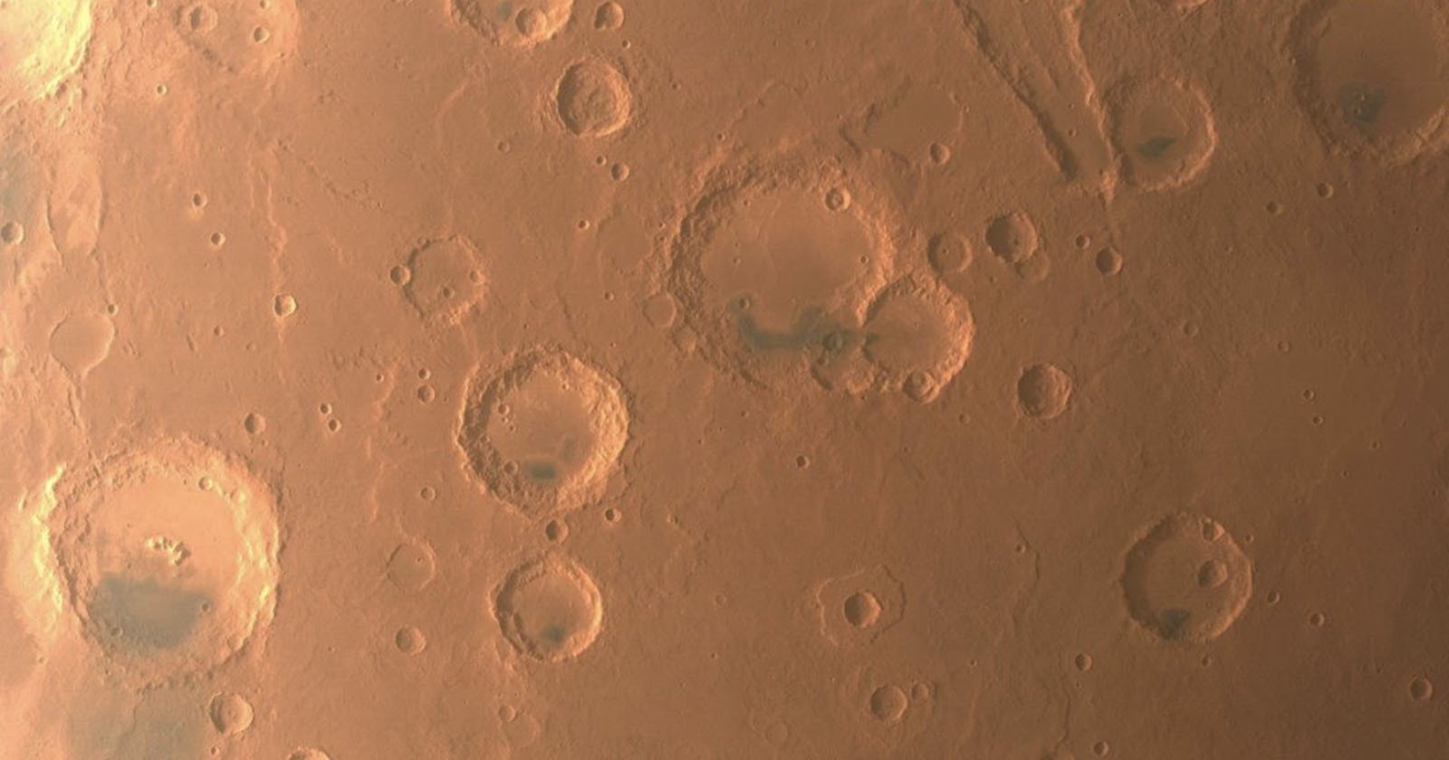 Detailed Photos of Mars Captured by Chinas Tianwen-1 Probe