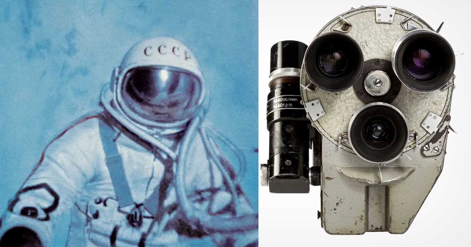 The Camera That Recorded the First Spacewalk is Up for Auction