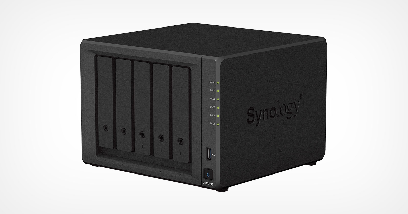  synology ds1522 compact desktop 5-bay nas 