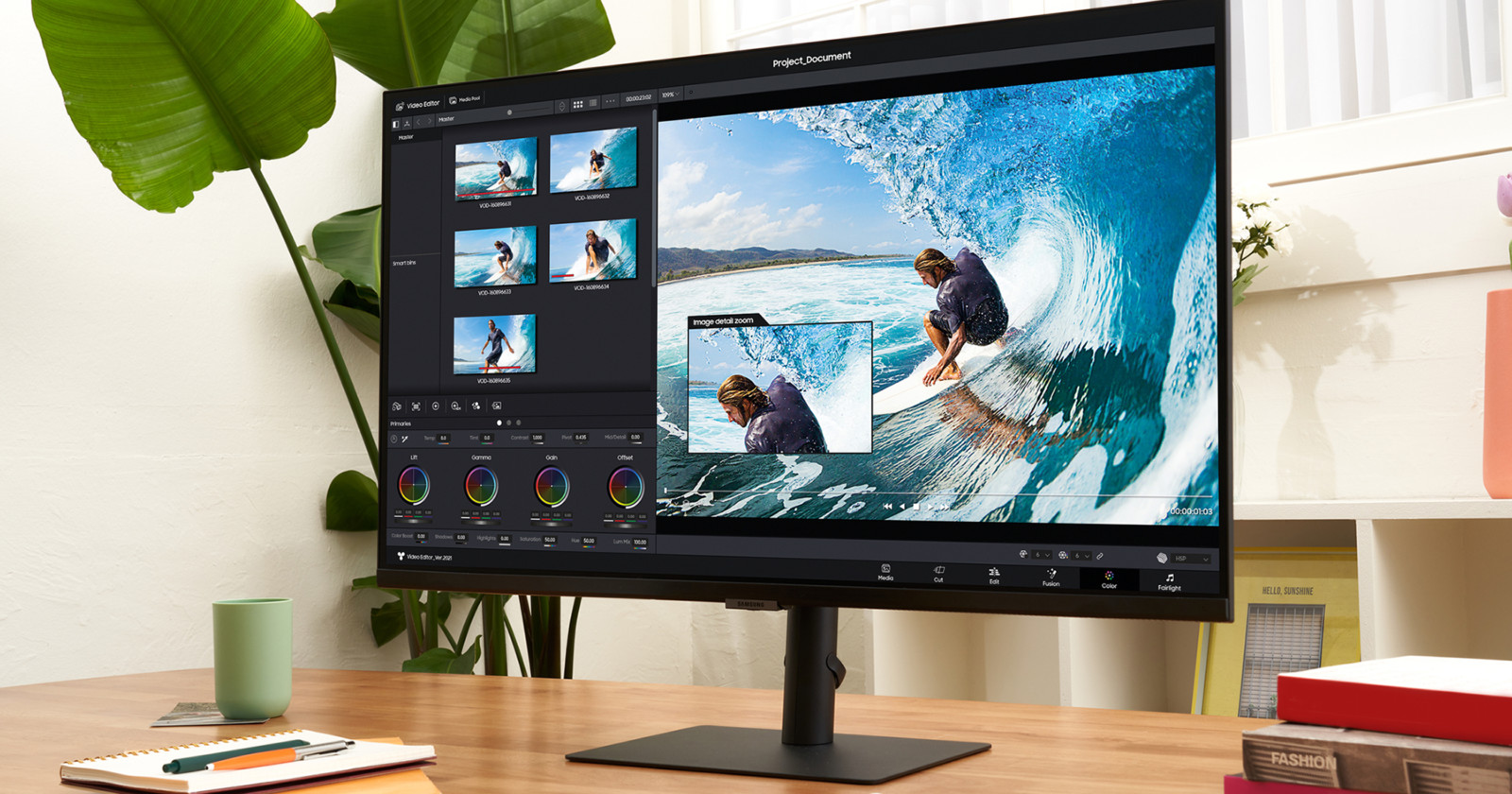  samsung viewfinity creator-focused color-accurate monitor 