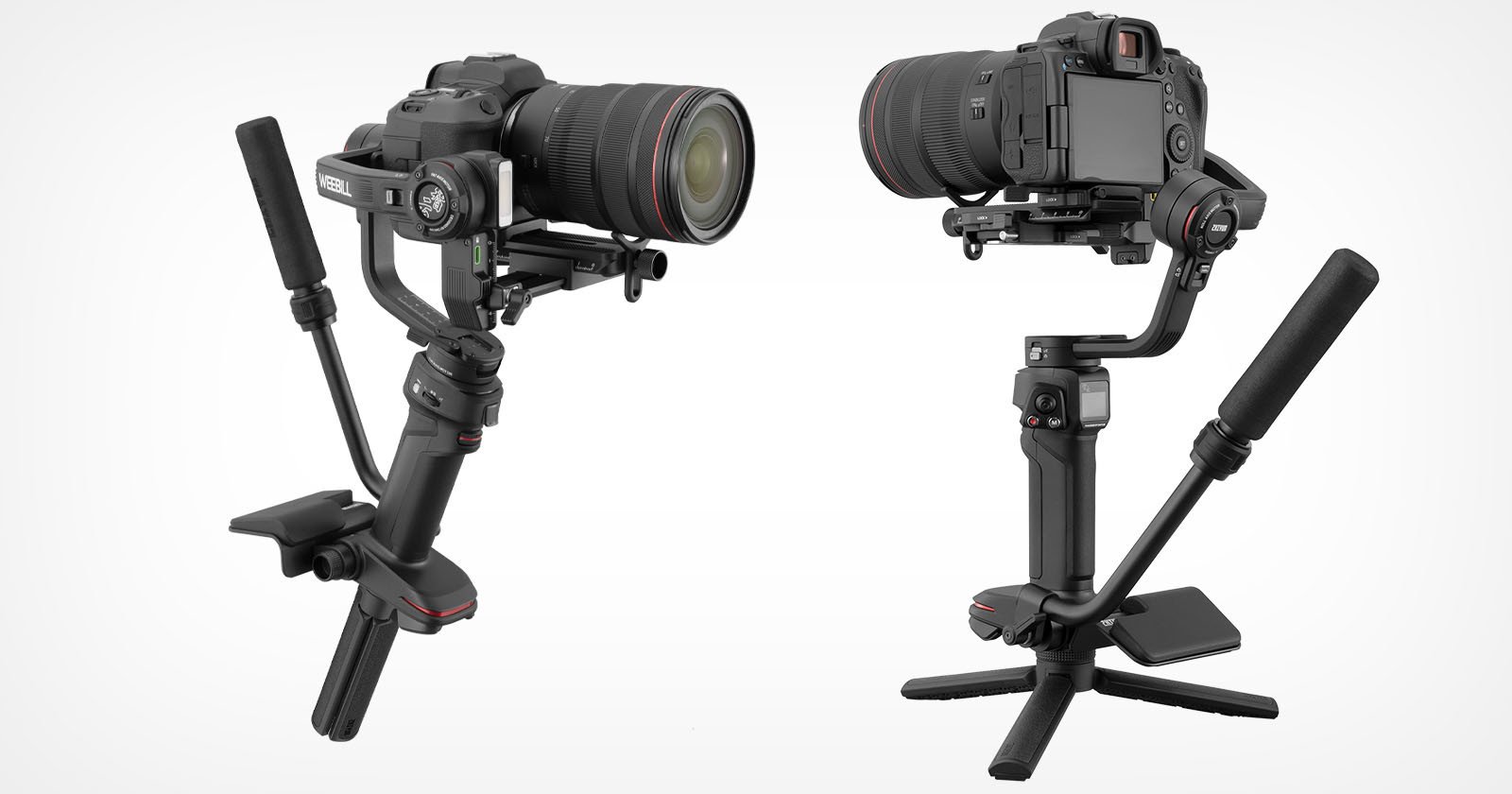 Zhiyuns Weebil 3 Camera Gimbal has a Built-in Mic and Super-Bright LED