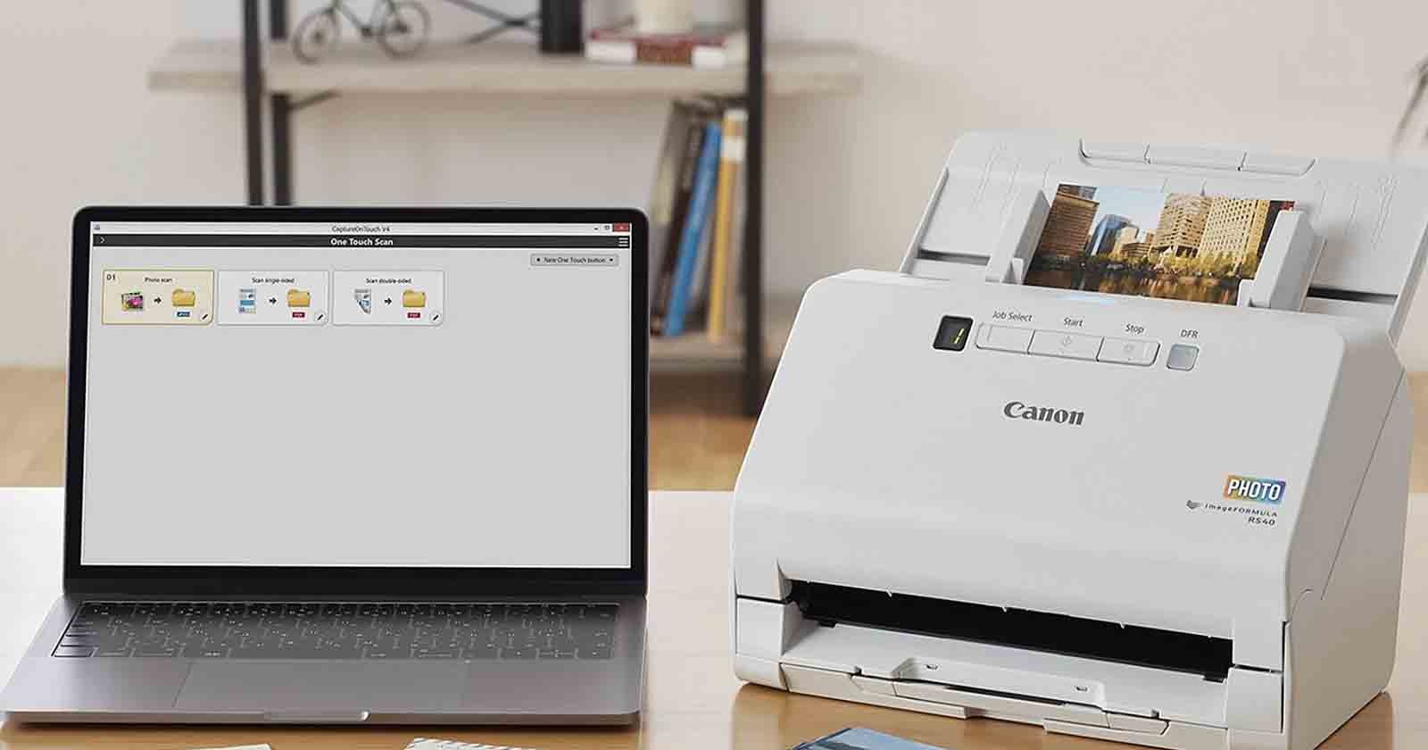 Canons New imageFORMULA RS40 Can Scan 30 Photos Per Minute