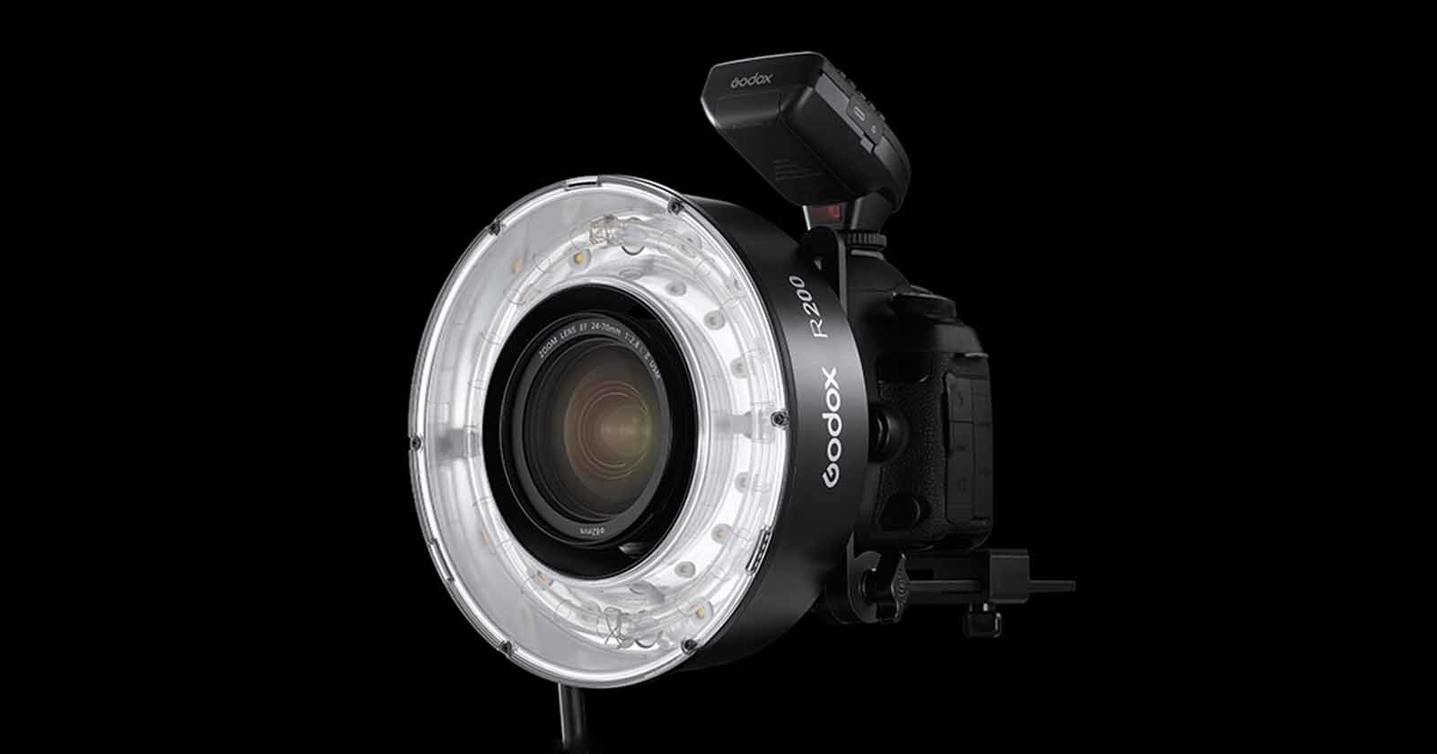  godox r200 ring flash lighter lower-power alternative 