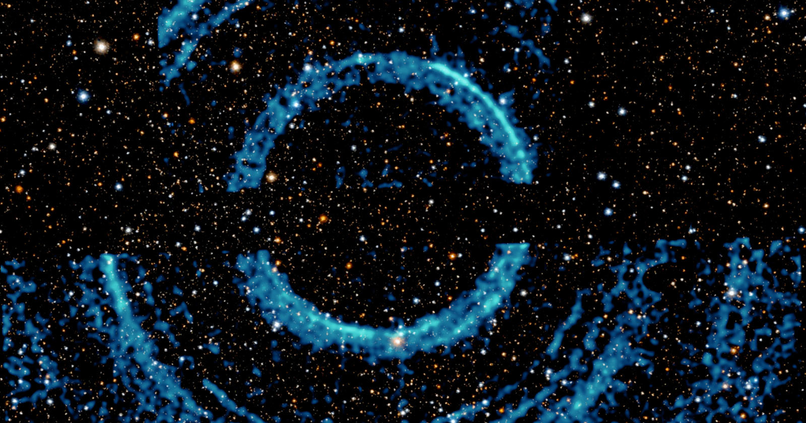  nasa photographs huge rings light surrounding black hole 