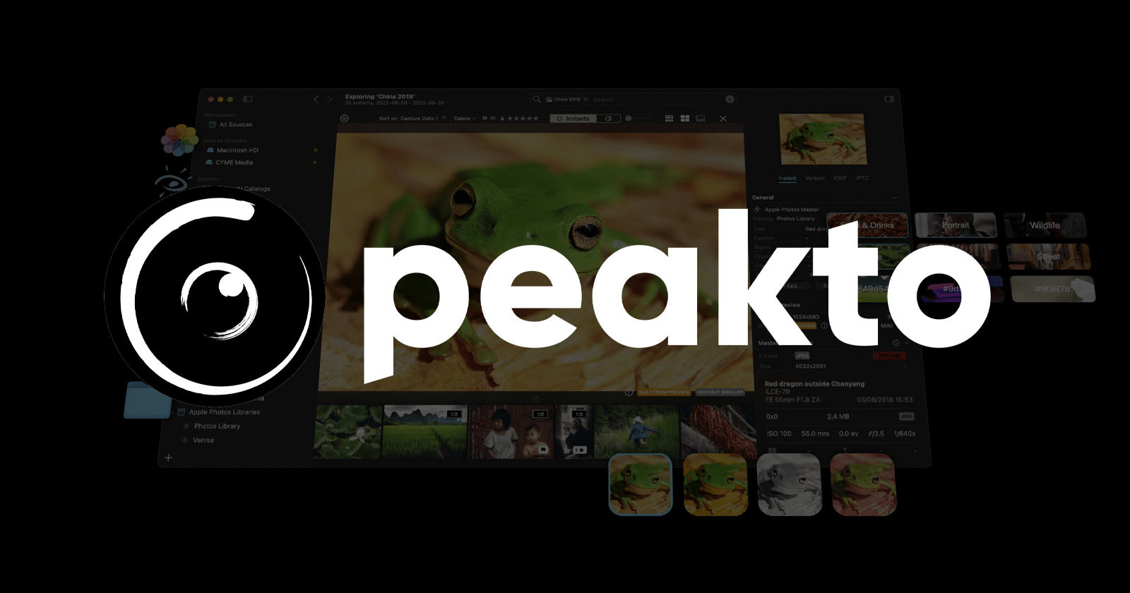 Peakto is a Universal Photo Organizer That Syncs Across Mac Apps