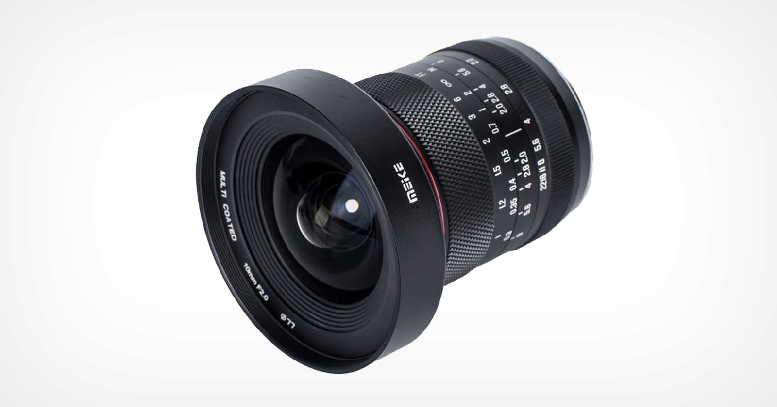 Meike Introduces a $449 10mm f/2 APS-C Prime Lens for 5 Mounts