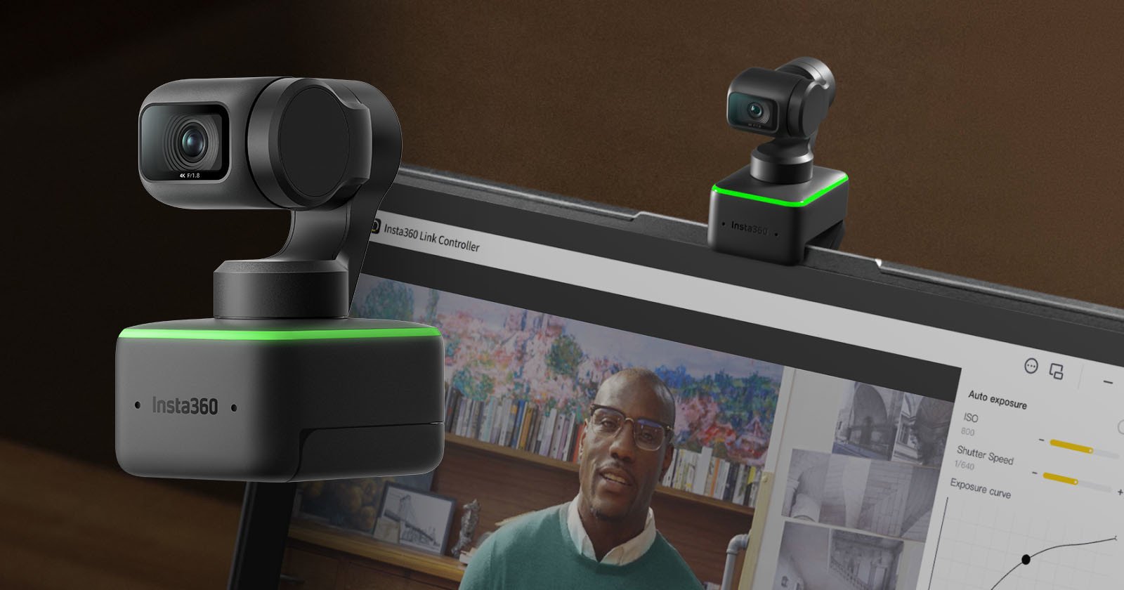  insta360 makes webcams now unveils ai-powered link camera 