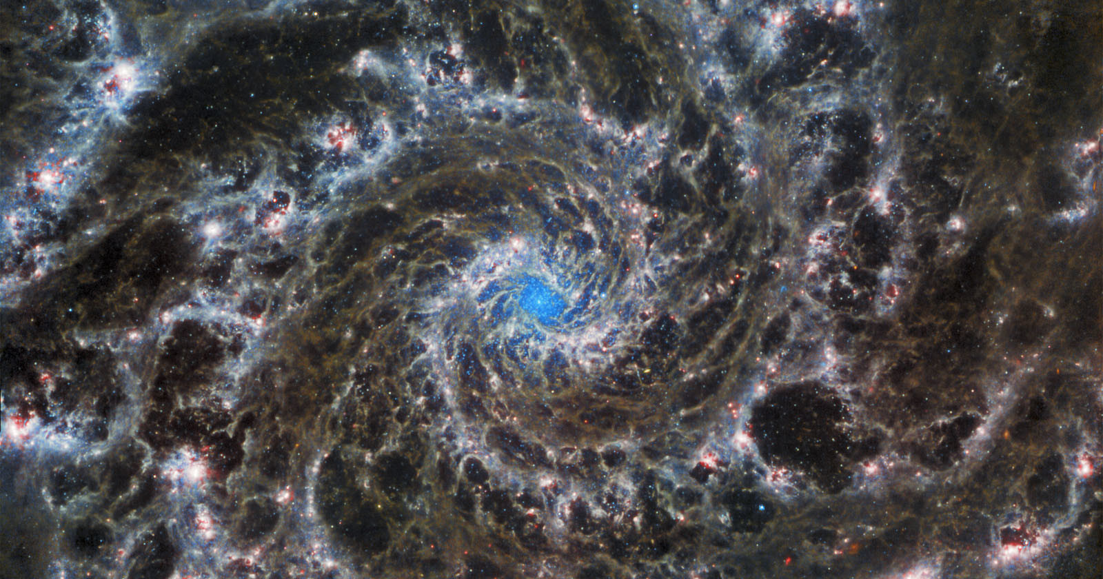 James Webbs Captures Mesmerizing Photo of the Phantom Galaxy