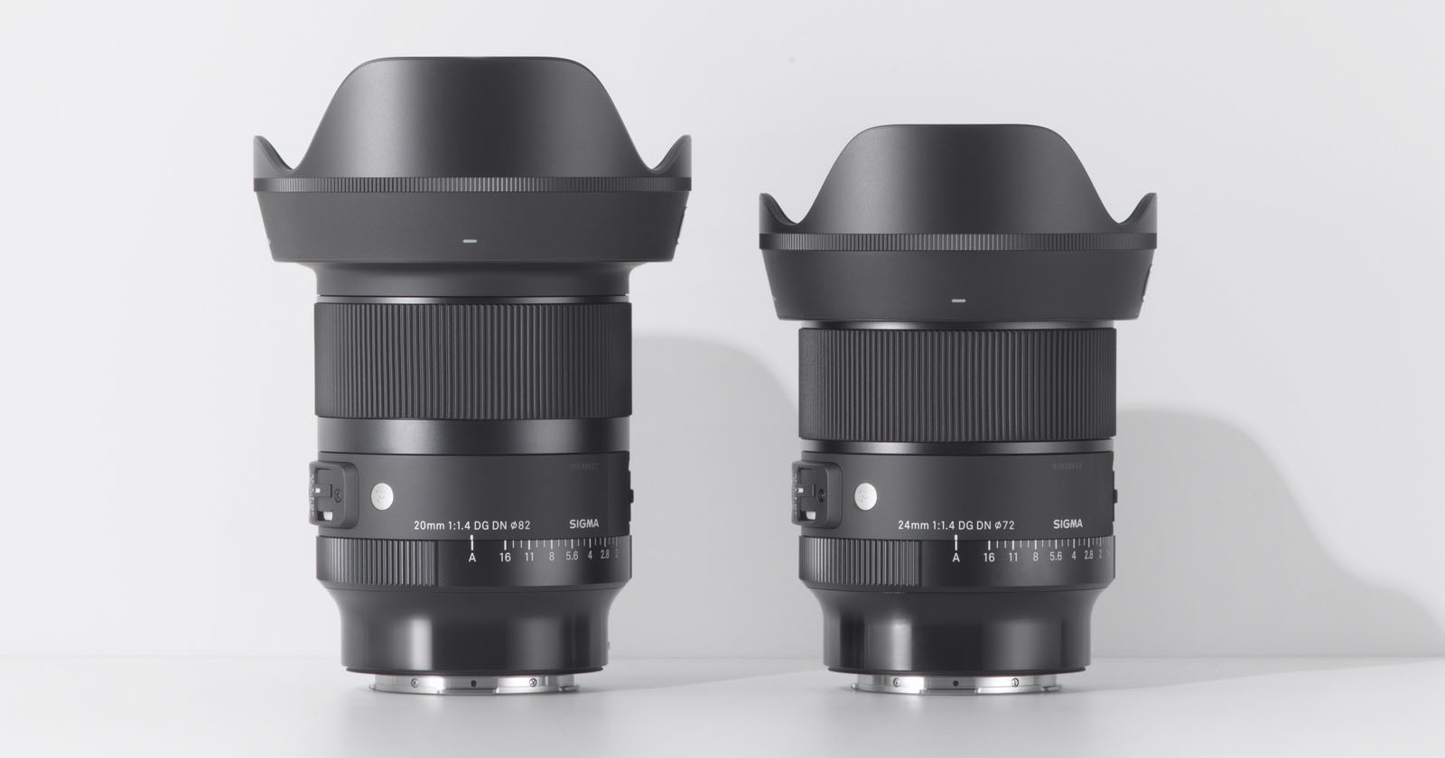  sigma adds 20mm 24mm lenses sony 