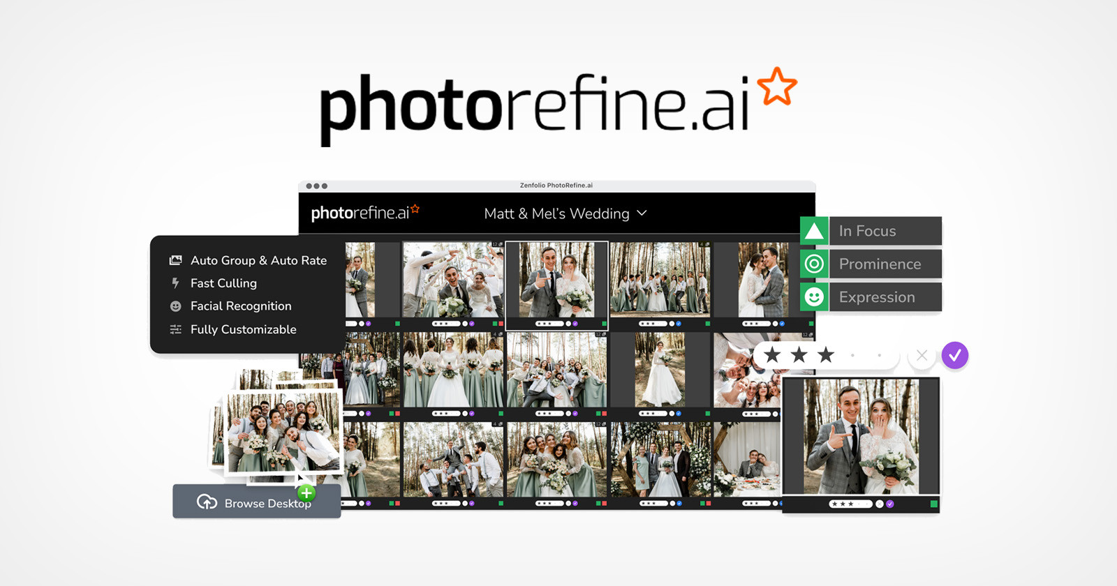 Zenfolios New PhotoRefine.ai Tool is Designed to Reduce Culling Time