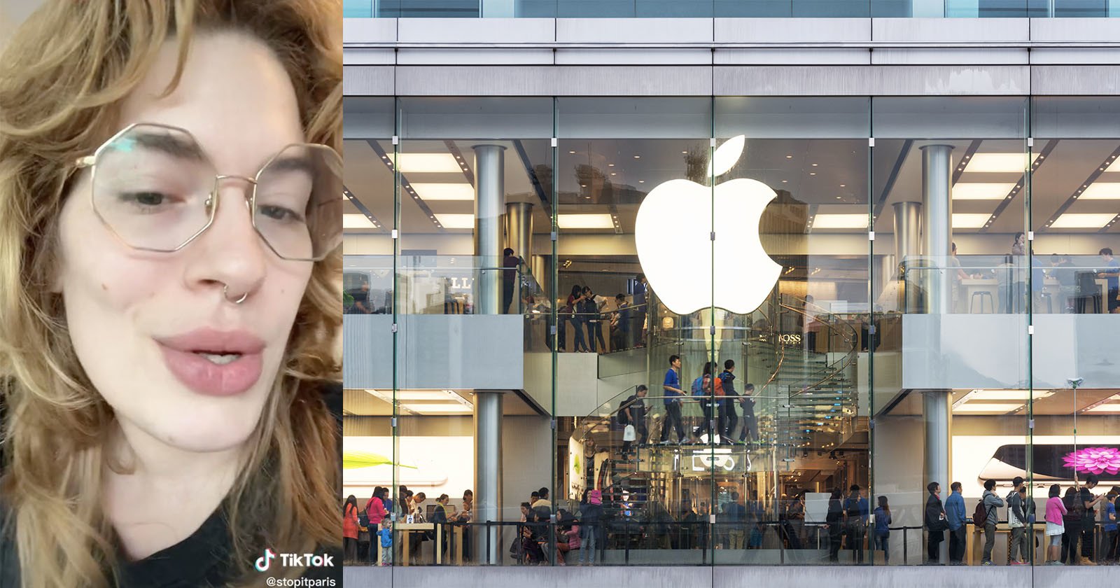  apple employee says she could fired video 