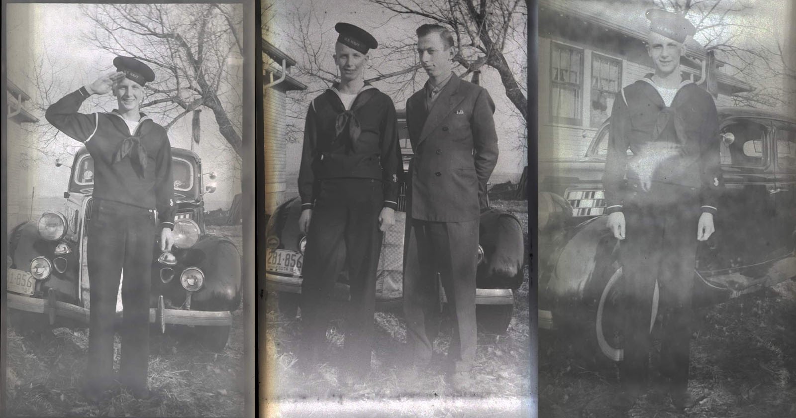 Photos of Unknown Navy Veteran Found on Antique Brownie Camera