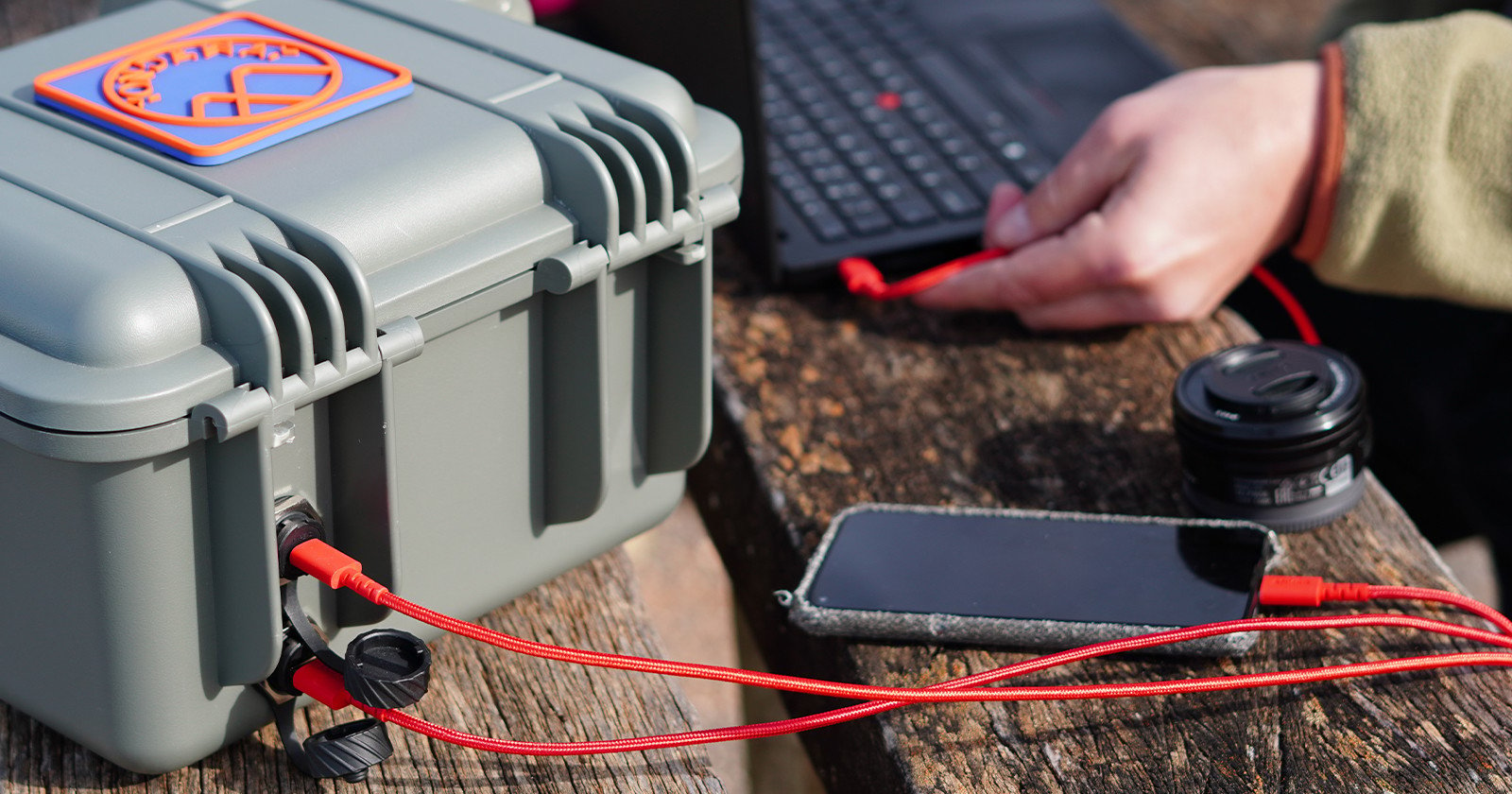 The Powchell Charger Both Powers and Protects Your Camera Gear