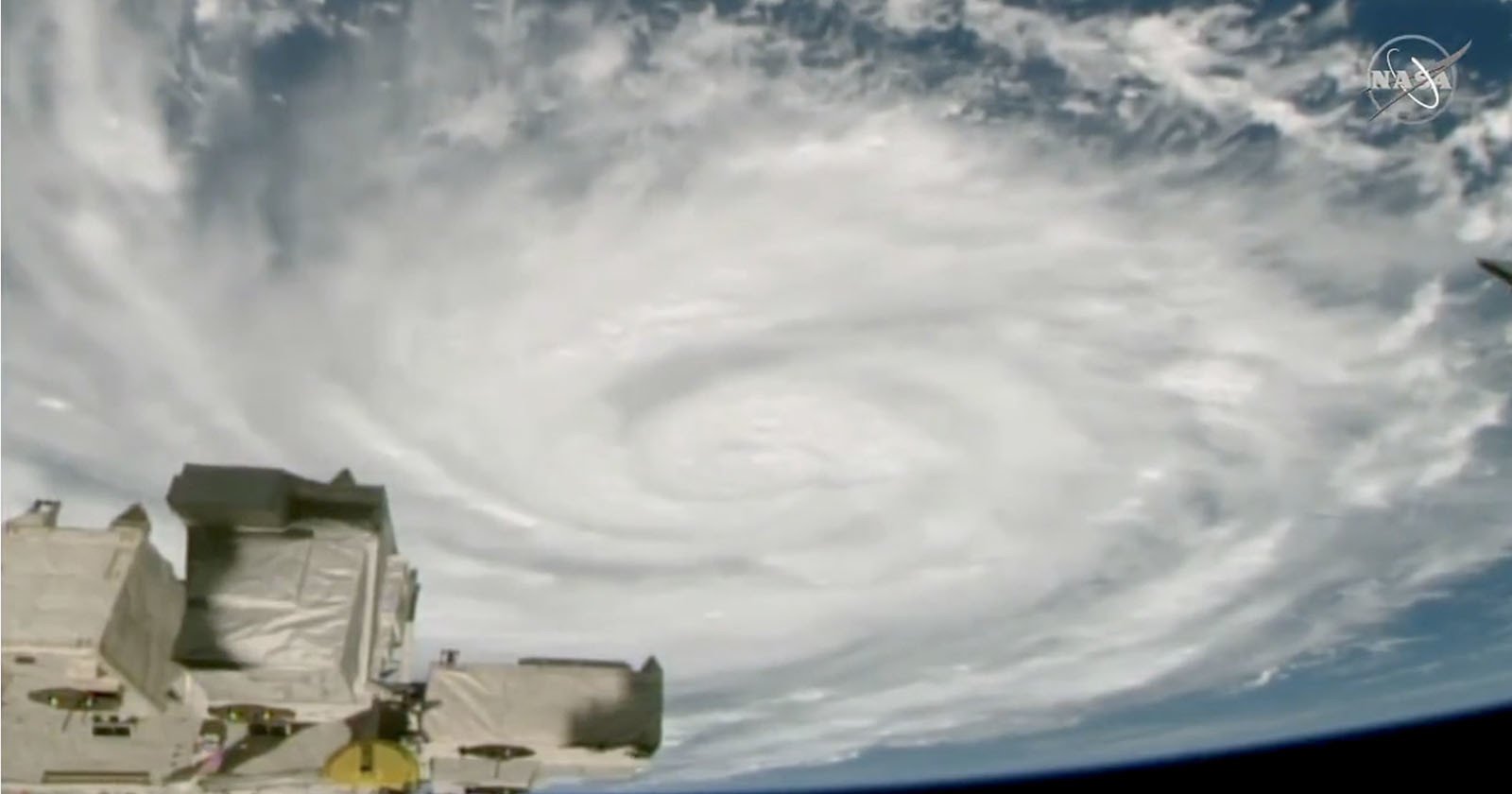 Gargantuan Hurricane Ian Captured from the International Space Station