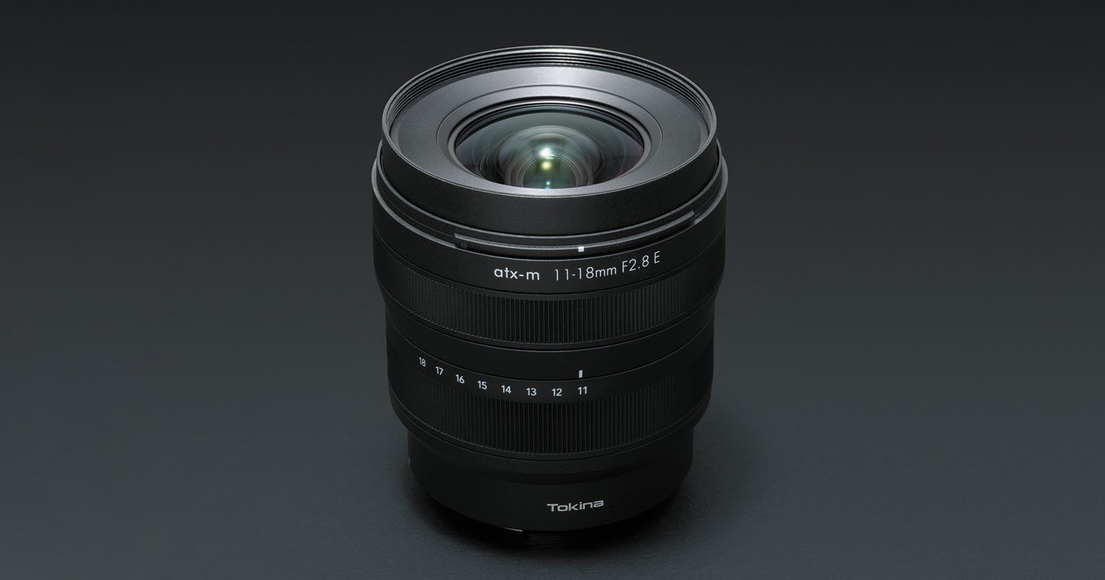 Tokinas Latest is the 11-18mm f/2.8 for Sony APS-C Cameras