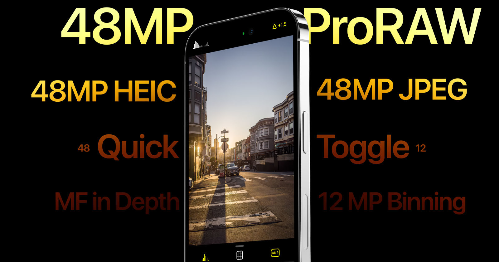 Update to Halide Adds 48MP ProRAW and Manual Focus Depth Capture