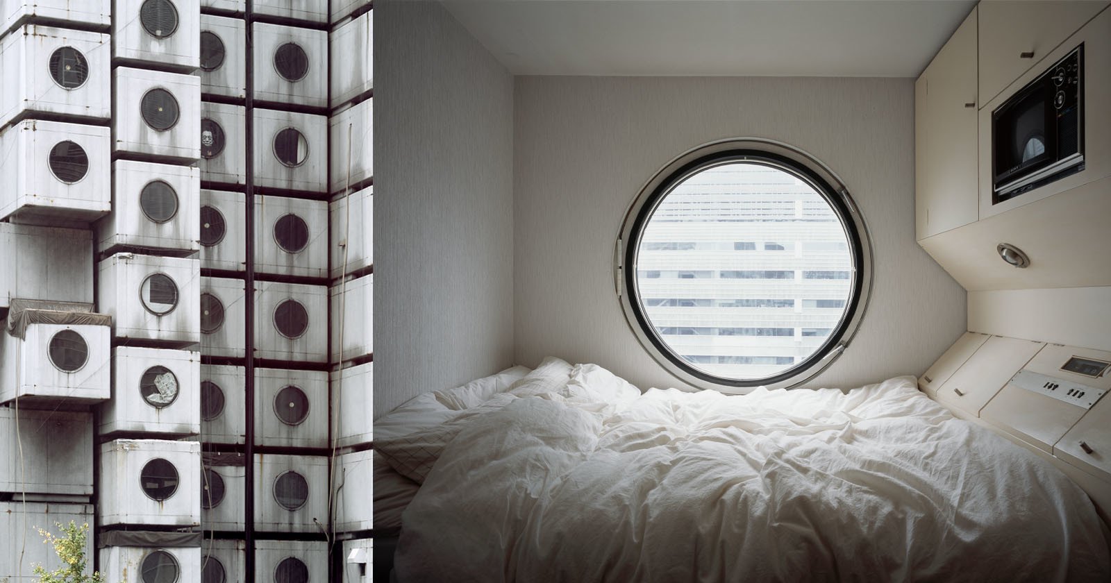 Photographers Decade Long Series on the Iconic Capsule Tower in Tokyo