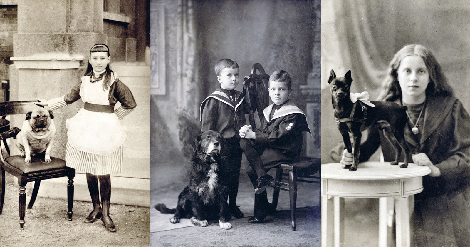 Centuries Old Photographs Show Our Immortal Love of Dogs