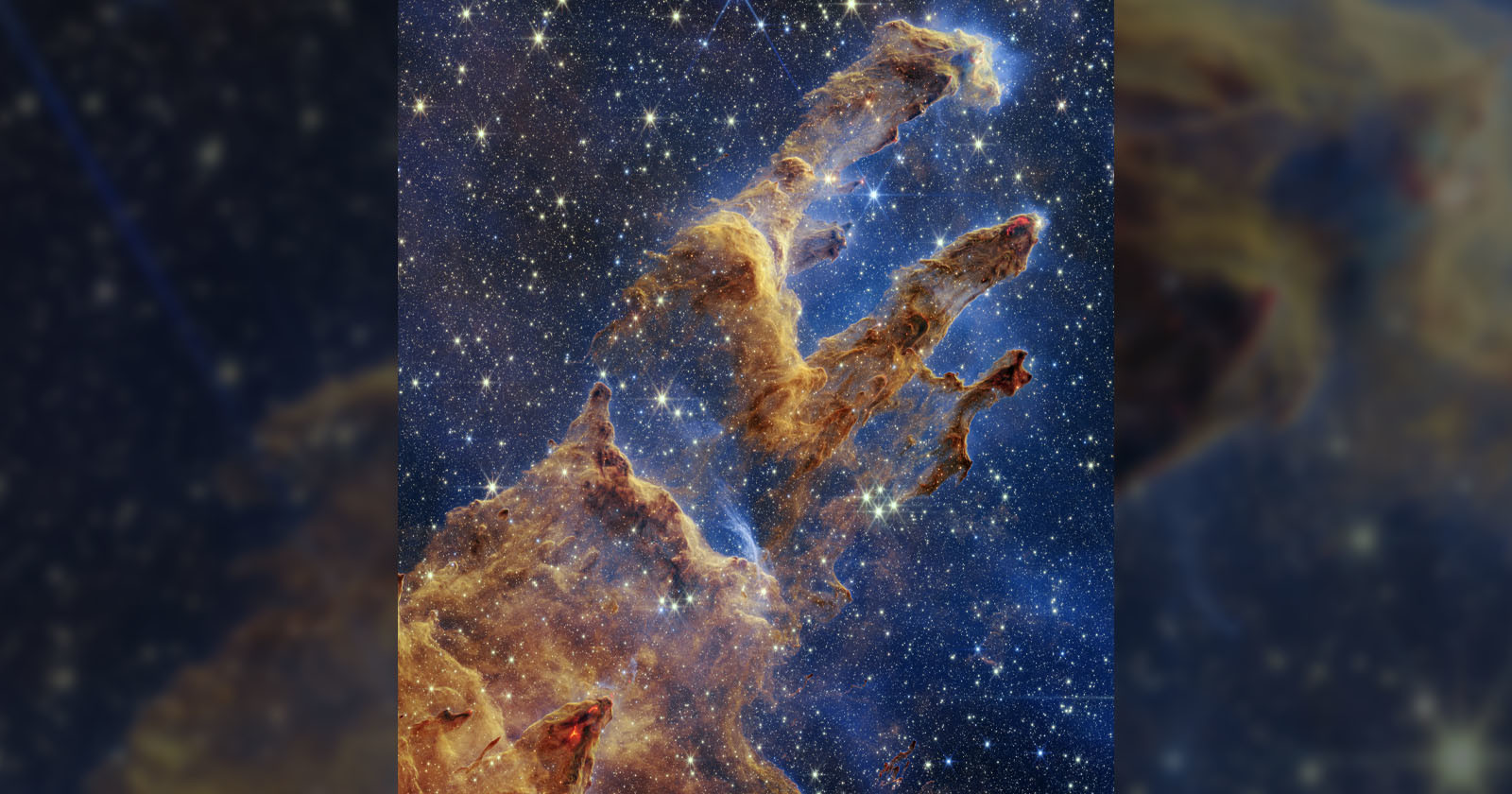 James Webb Captures Incredible 122MP Photo of the Pillars of Creation