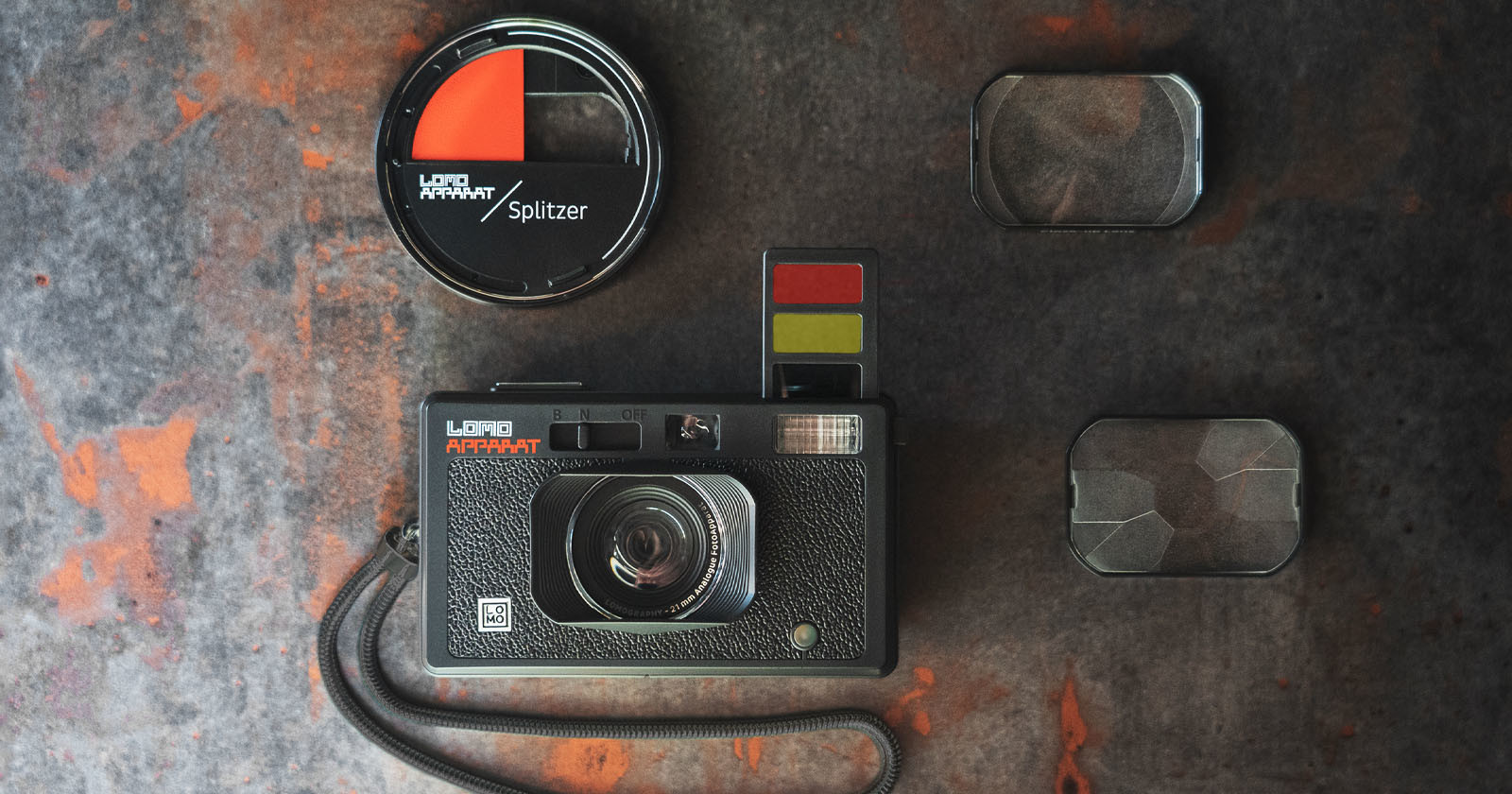 The LomoApparat is an Experimental New 35mm Film Camera