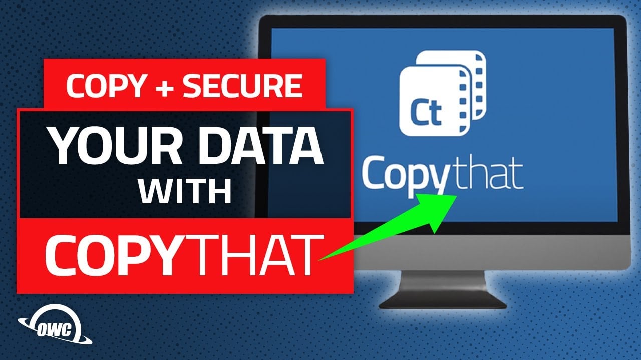 Copy That Software from OWC Streamlines File Storage and Backups