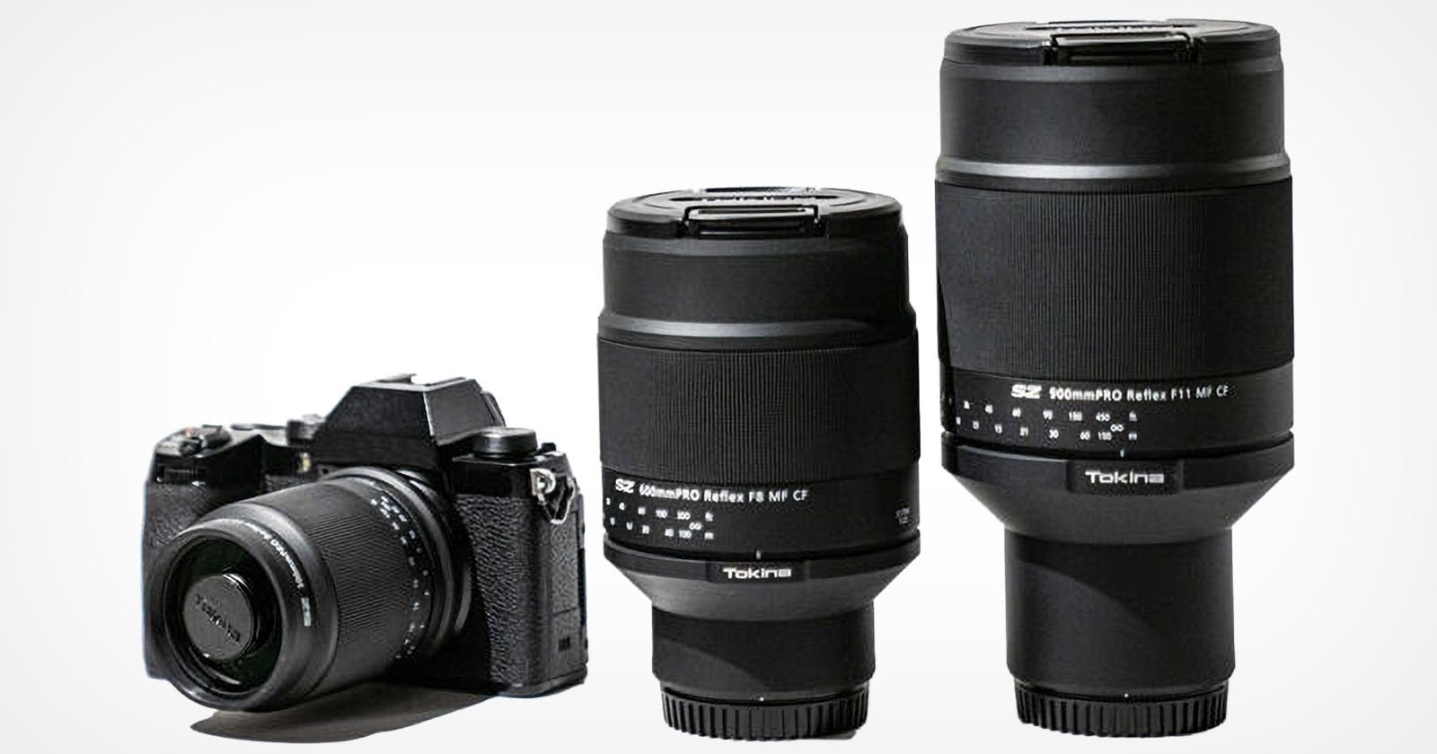 Kenko Tokinas Three New Compact Telephoto Primes for APS-C Cameras