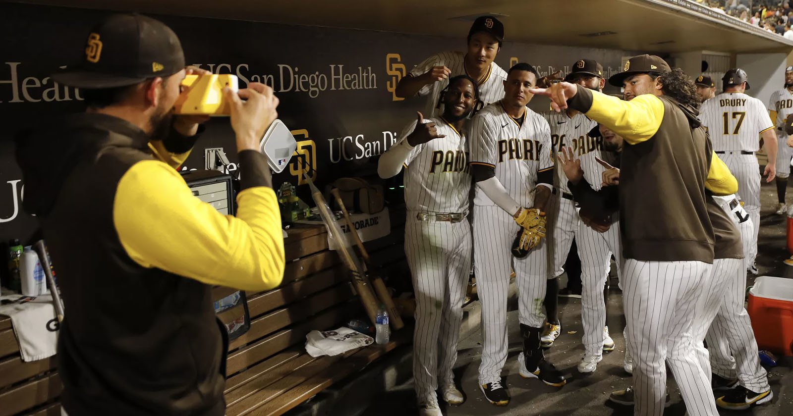 San Diego Padres Players Shoot Polaroids to Show Life in the Dugout