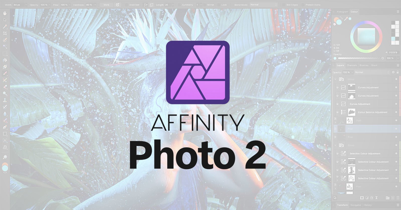  affinity photo adds tons features still doesn require 