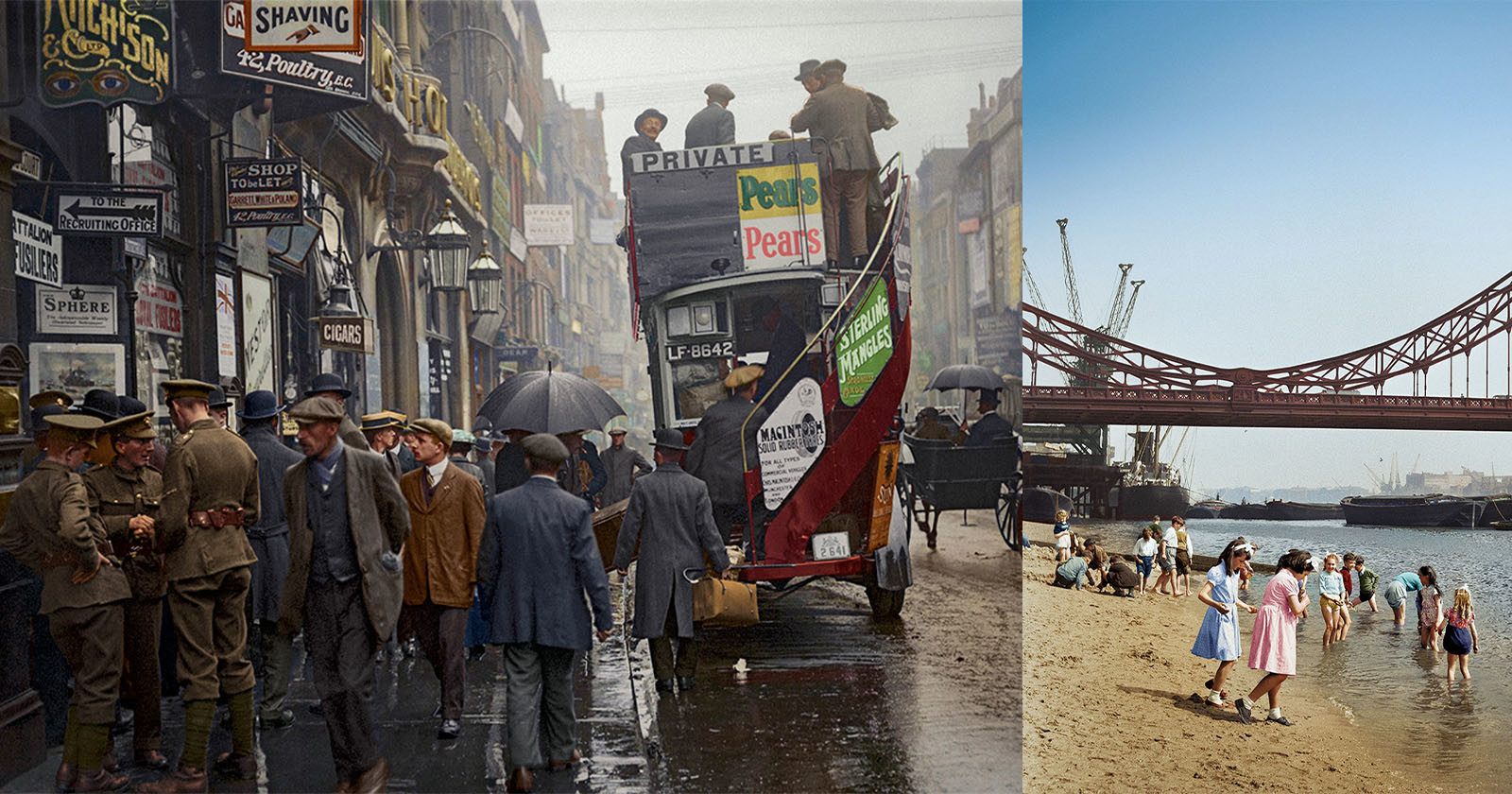 Colorized Photos of London Showcase its Turbulent and Magnificent History