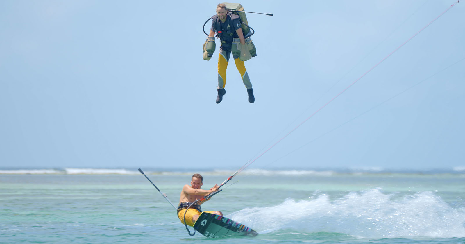 How Real-Life Iron Man and Pro Kite Surfer Teamed Up for One Epic Video