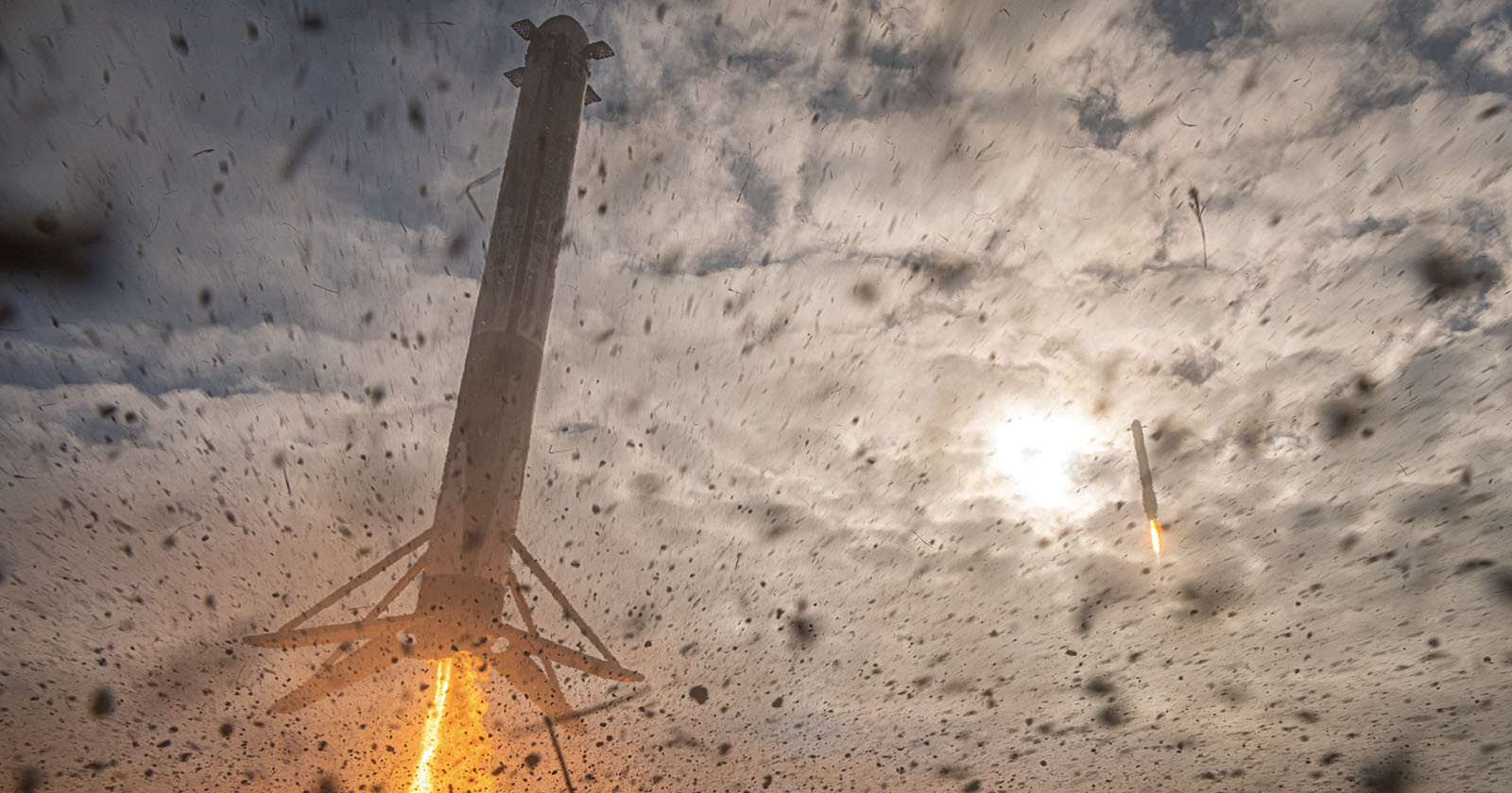 Photographers Capture a SpaceX Rocket Landing for the First Time