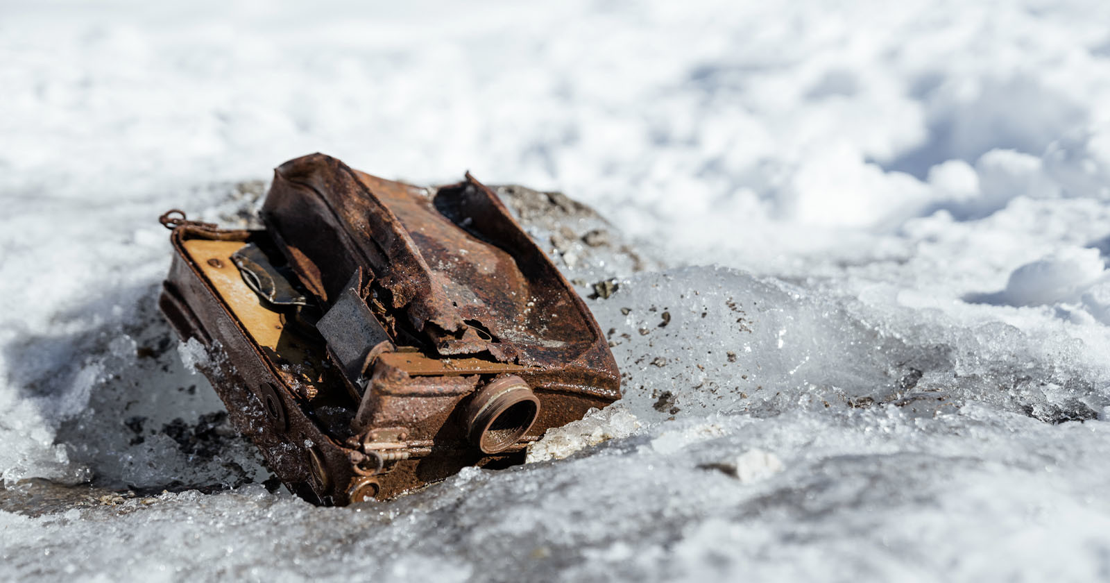 Cameras Abandoned 85 Years Ago by Photography Pioneer Found On Glacier