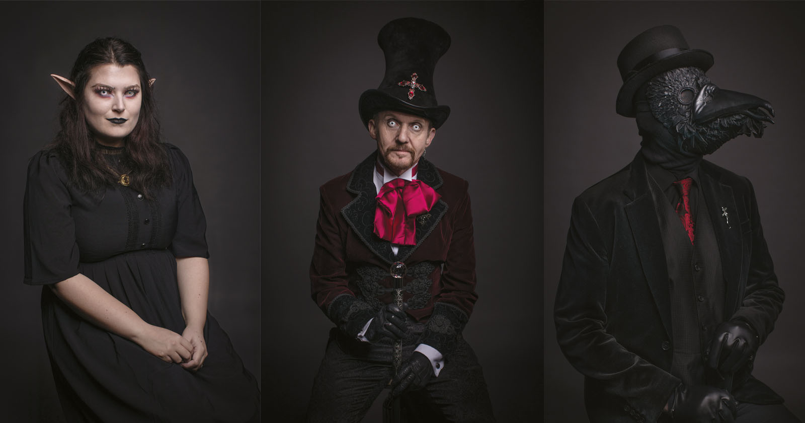  photographer captures spooky portraits annual goth weekend 