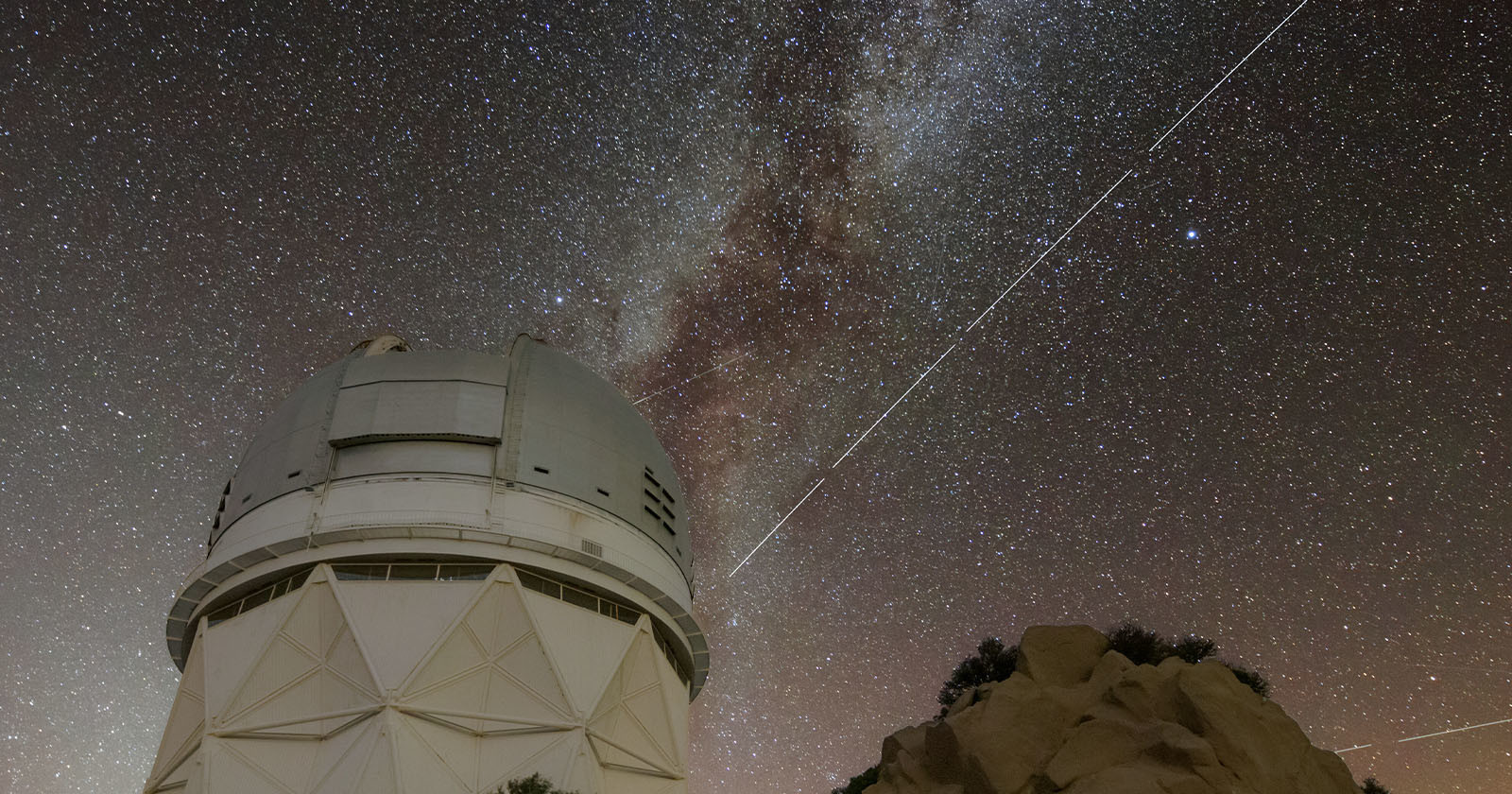 Huge Satellite Threatens to Obscure Photographers View of the Night Sky