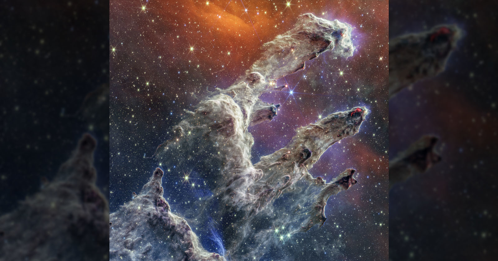 Fusion of Near and Mid-Infrared Shows Pillars of Creation Like Never Before