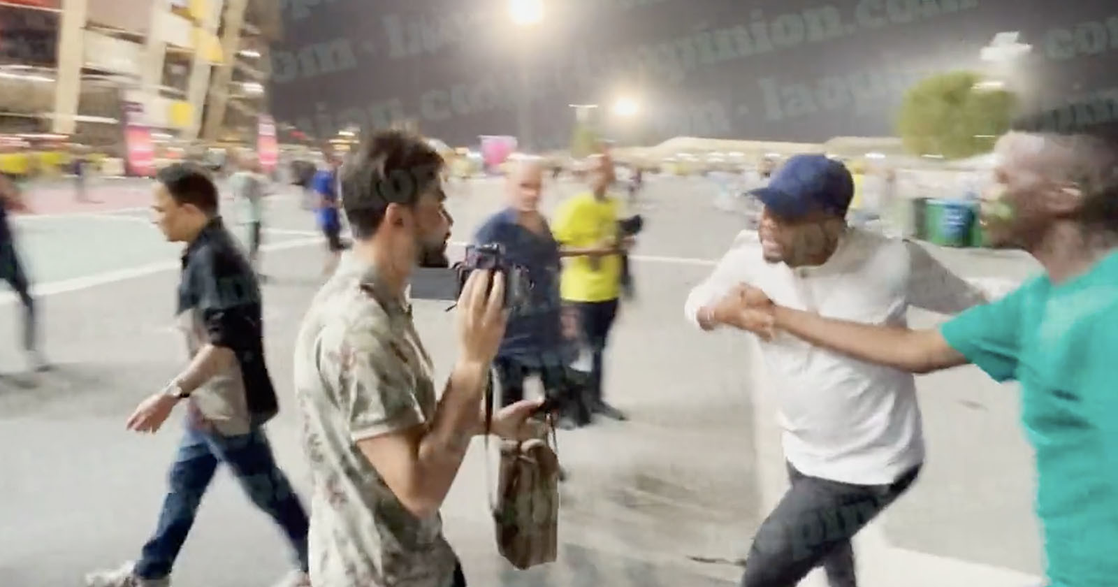 Soccer Star Attacks Photographer at the World Cup
