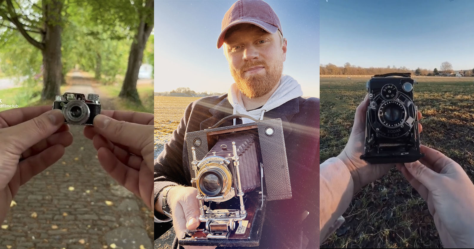 Photographer Becomes Internet Hit for Expired Film and Unusual Cameras