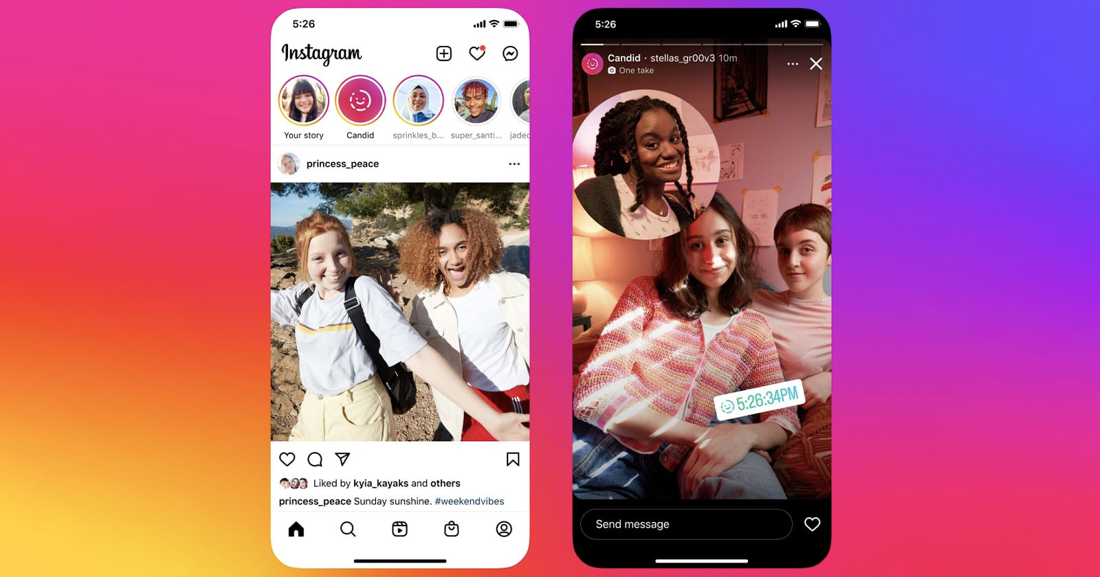  instagram launches its copycat bereal feature candid stories 