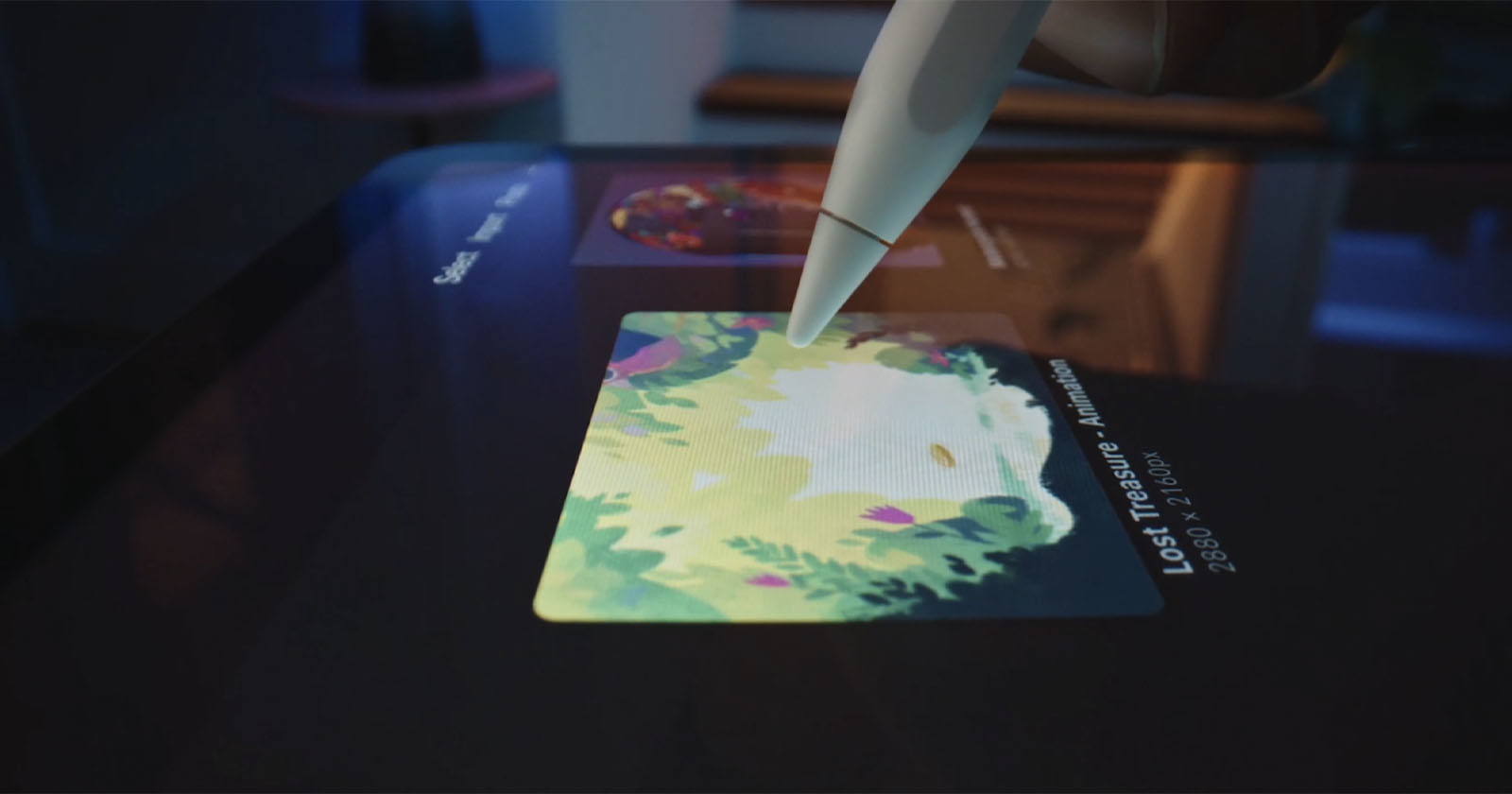 Apple Wants its Pencil to Be Able to Sample Color From Real World Surfaces