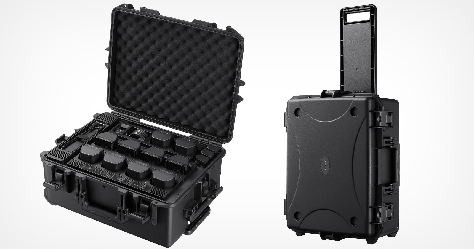 Sonys New Battery Station Holds and Charges 10 AirPeak Drone Batteries