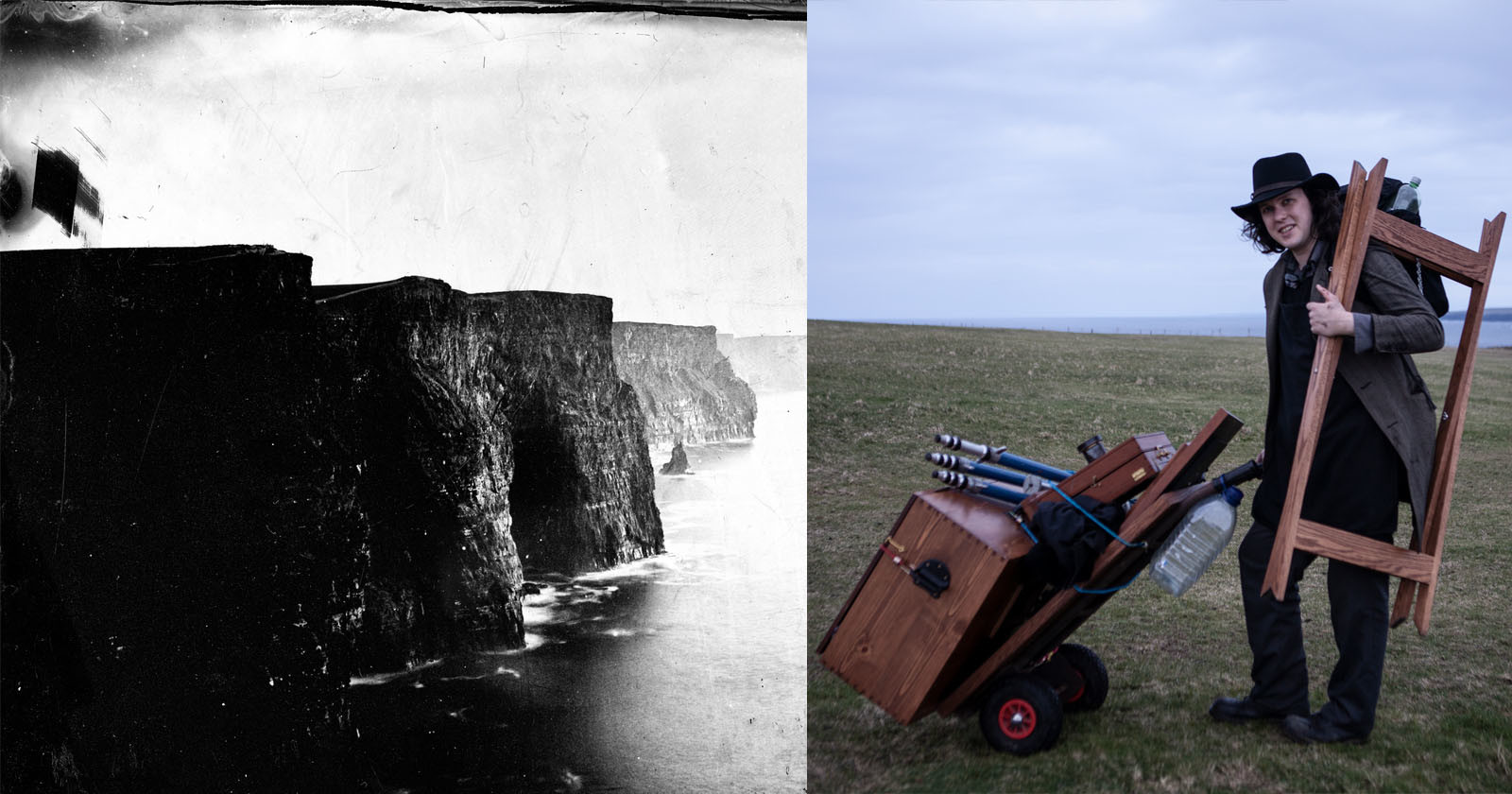  photographer uses victorian cameras capture celtic coasts 