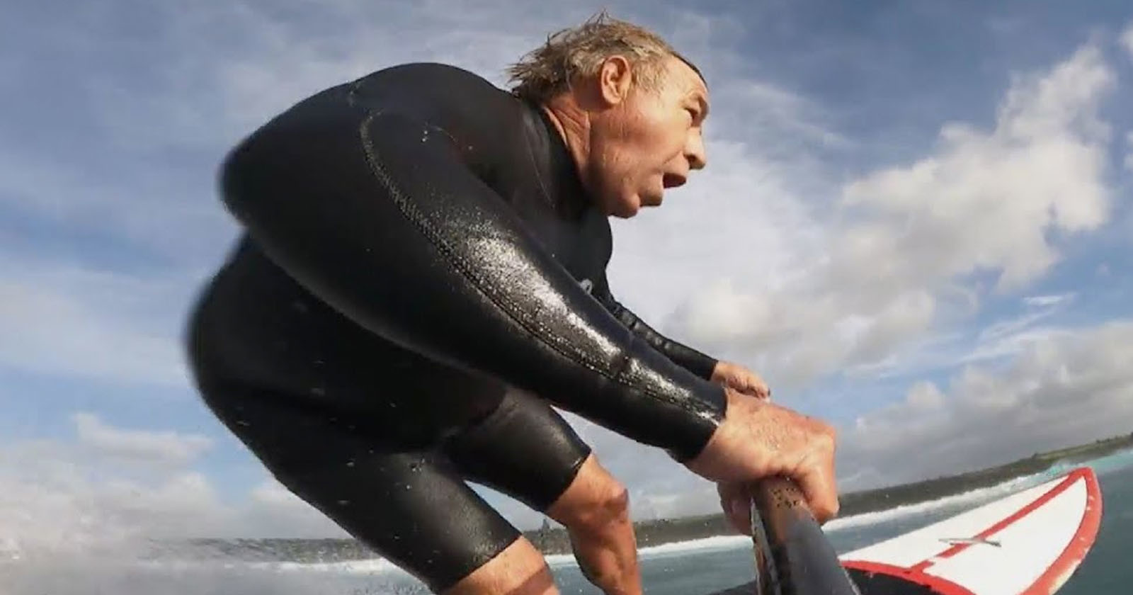 Legendary Surf Photographer Captures His Final Moments Before Collapsing
